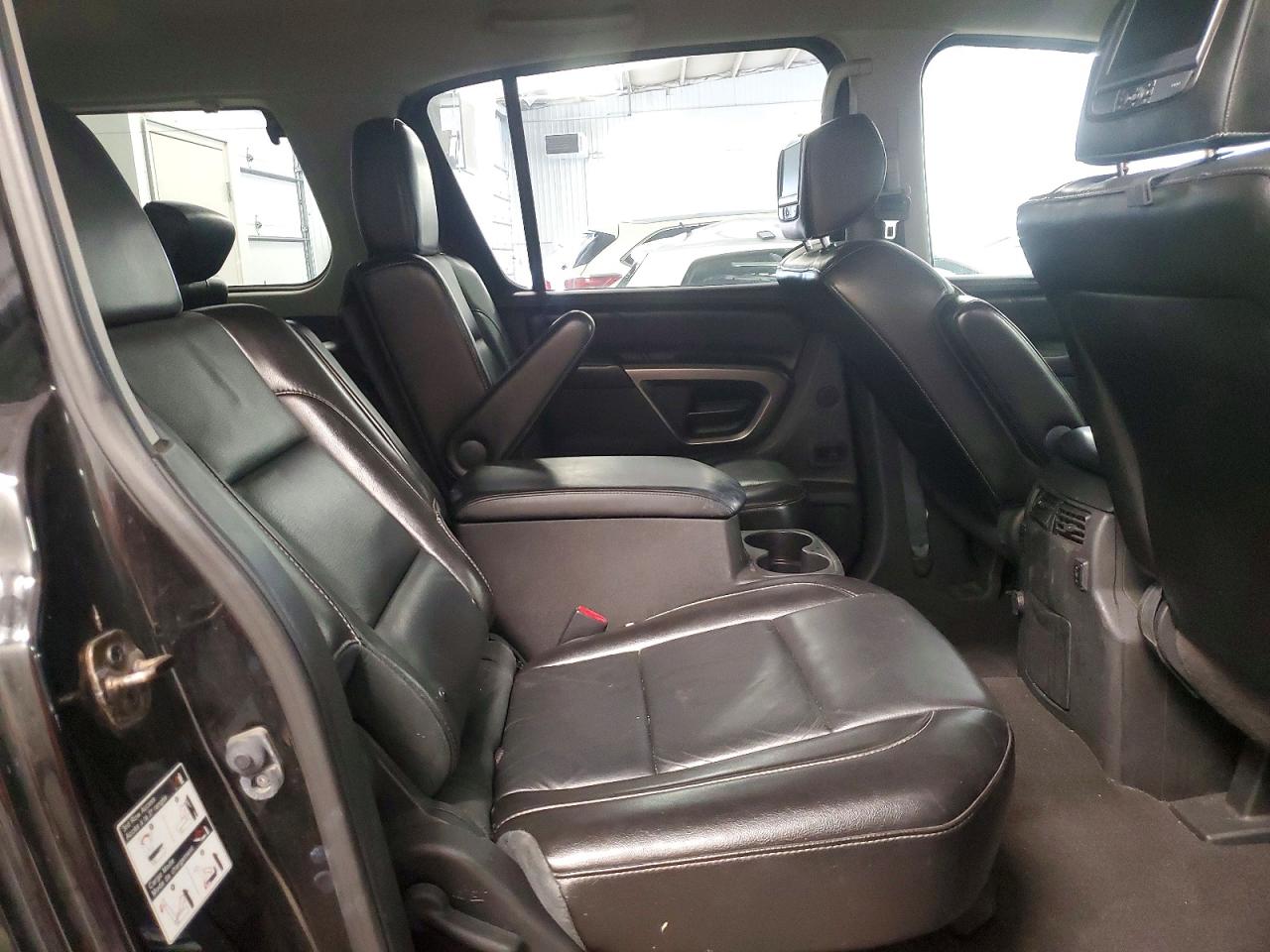 2015 Nissan Armada Platinum Черный vin: 5N1AA0NE5FN621599