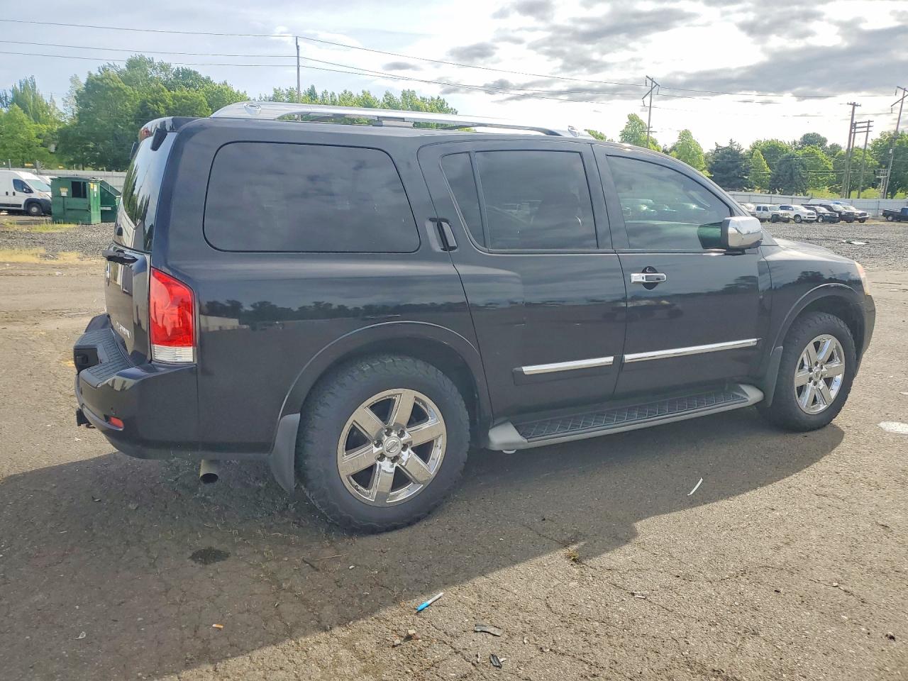2010 Nissan Armada Platinum Black vin: 5N1AA0NE6AN601533
