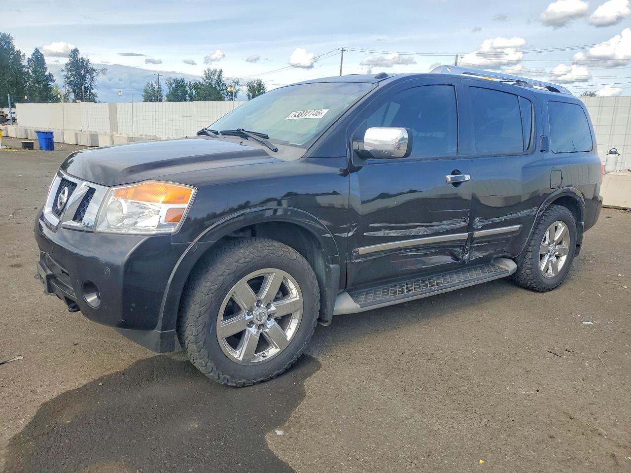2010 Nissan Armada Platinum Black vin: 5N1AA0NE6AN601533