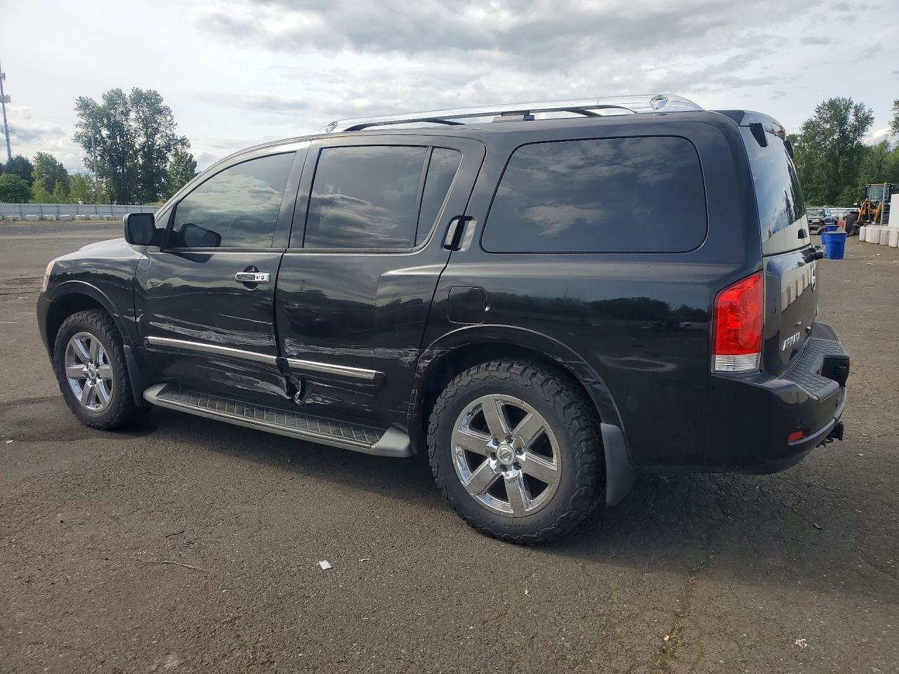 2010 Nissan Armada Platinum Black vin: 5N1AA0NE6AN601533