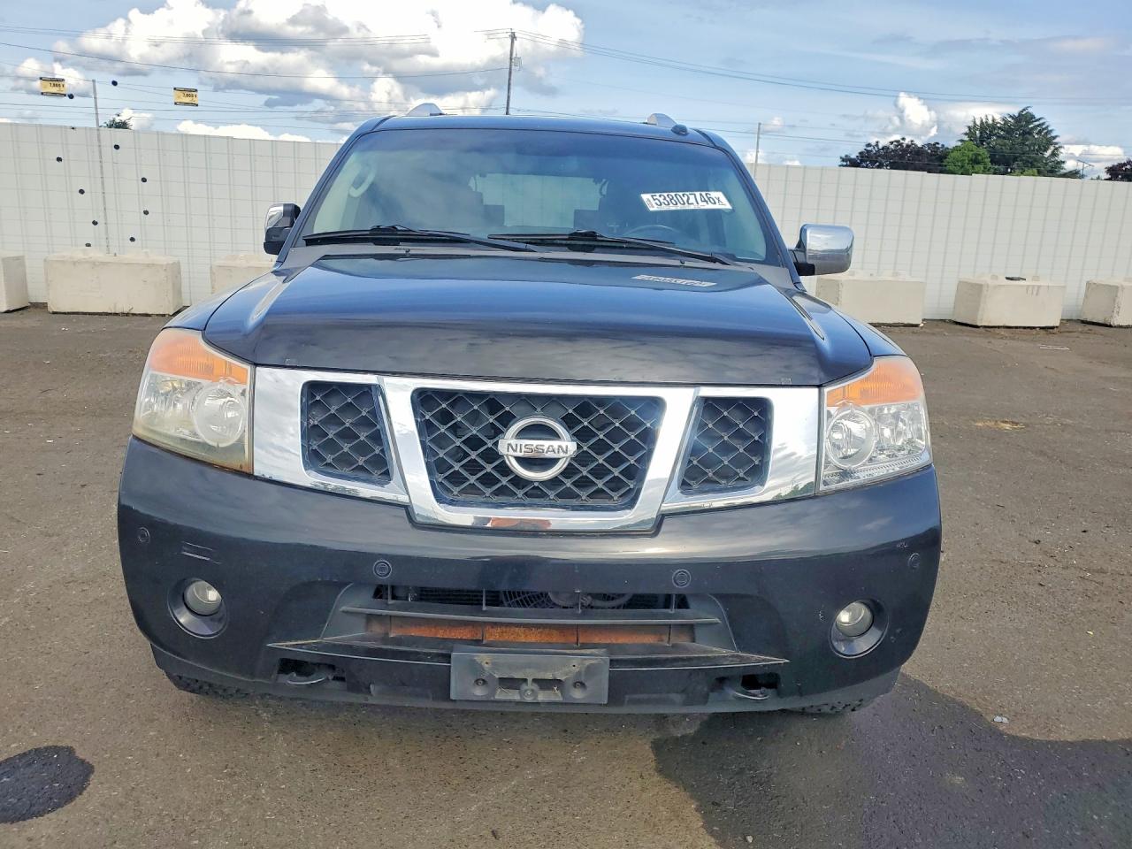 2010 Nissan Armada Platinum Black vin: 5N1AA0NE6AN601533