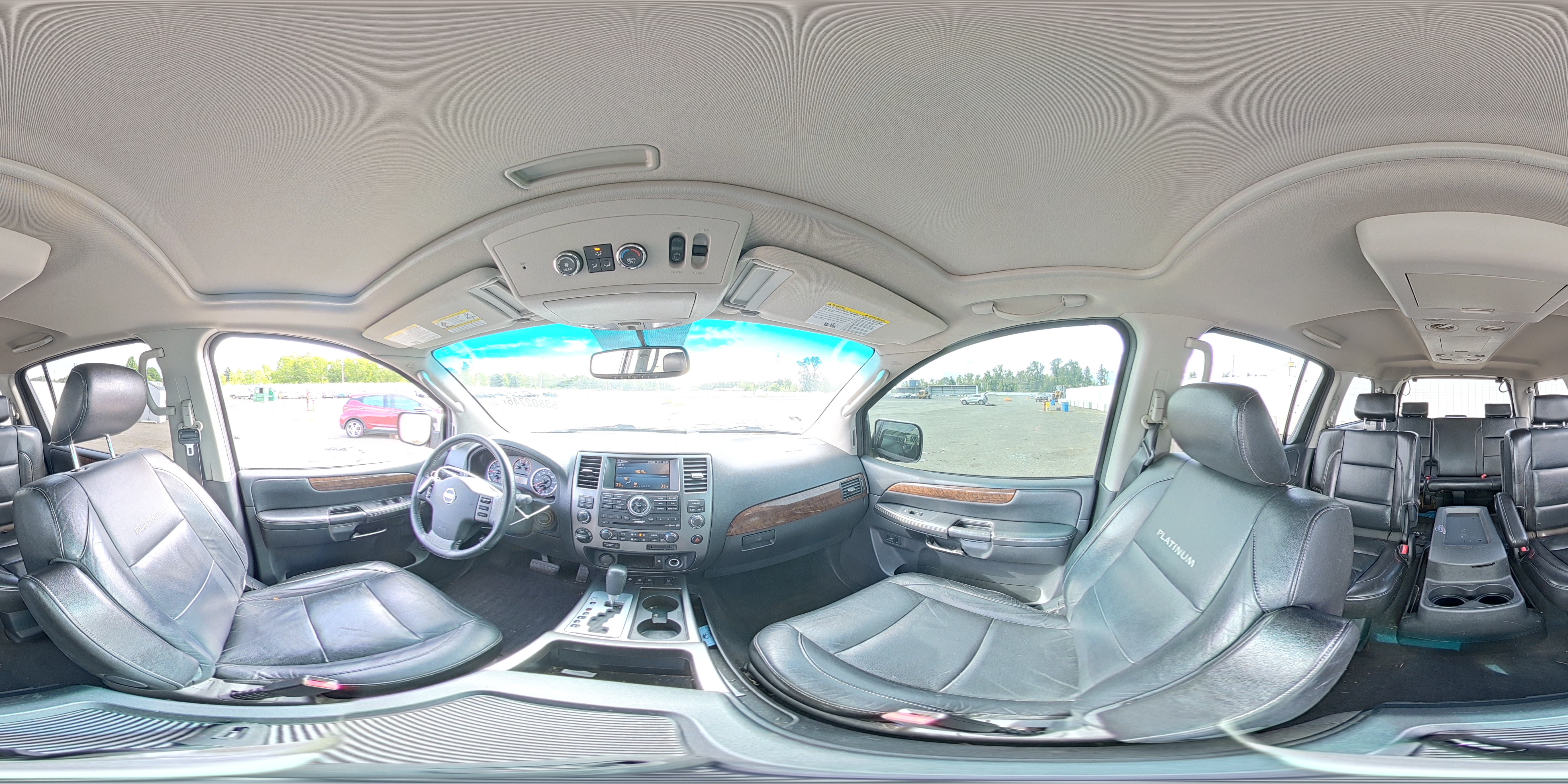 2010 Nissan Armada Platinum Black vin: 5N1AA0NE6AN601533
