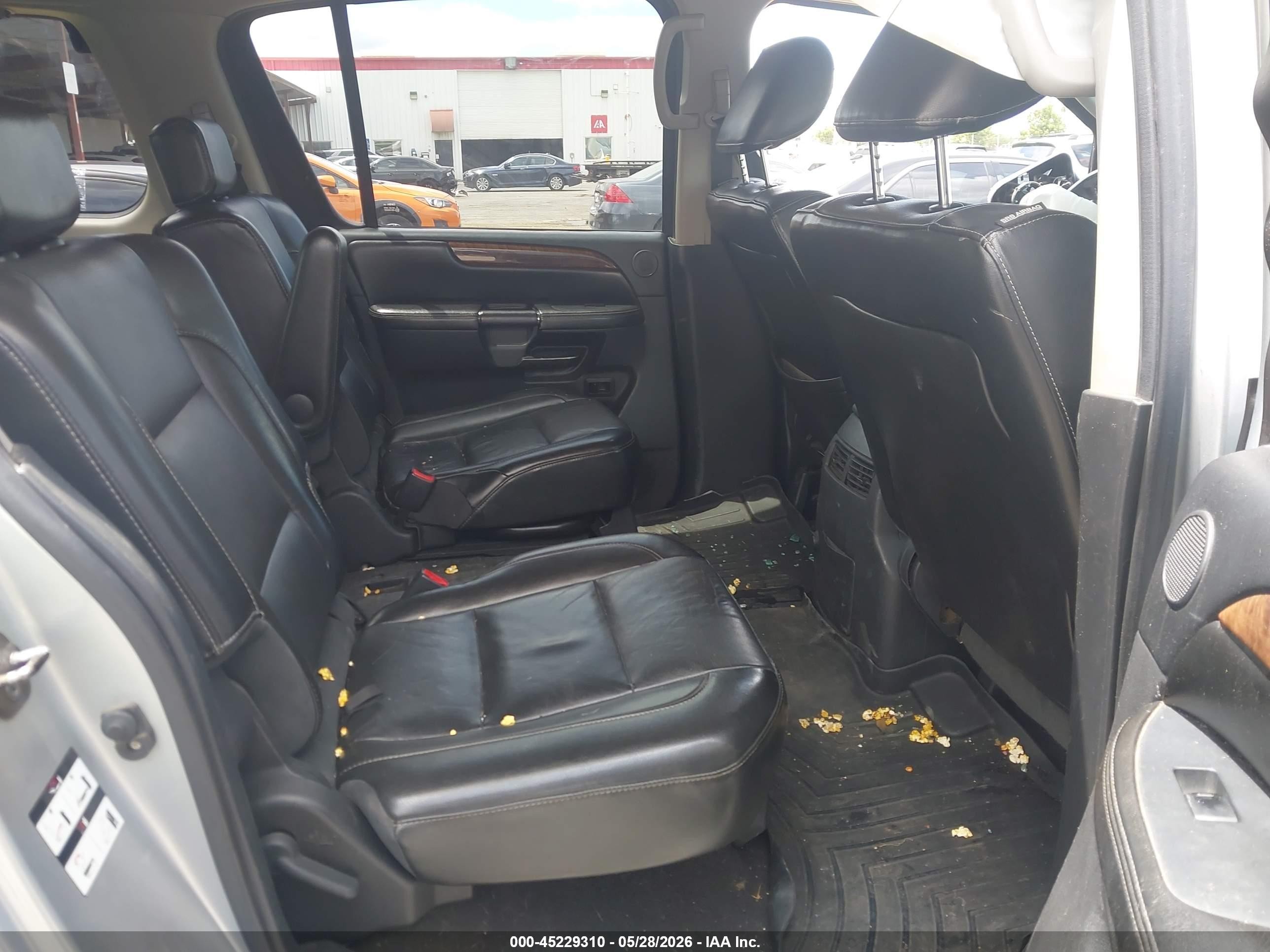 2010 Nissan Armada Platinum Gray vin: 5N1AA0NE6AN622947