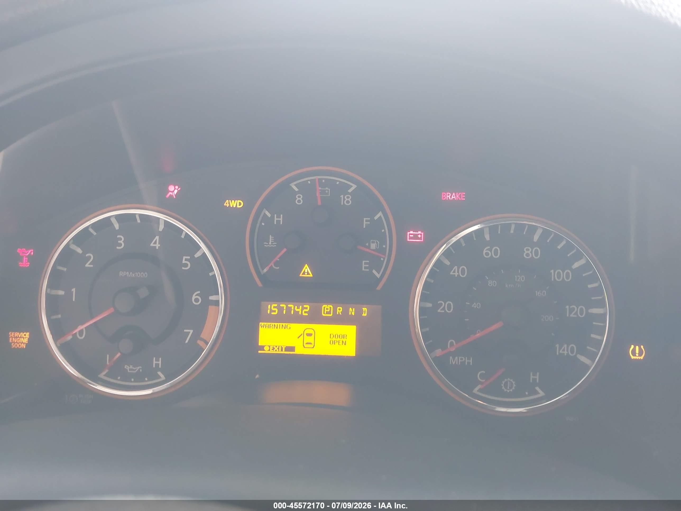 2010 Nissan Armada Platinum Gray vin: 5N1AA0NE6AN623175