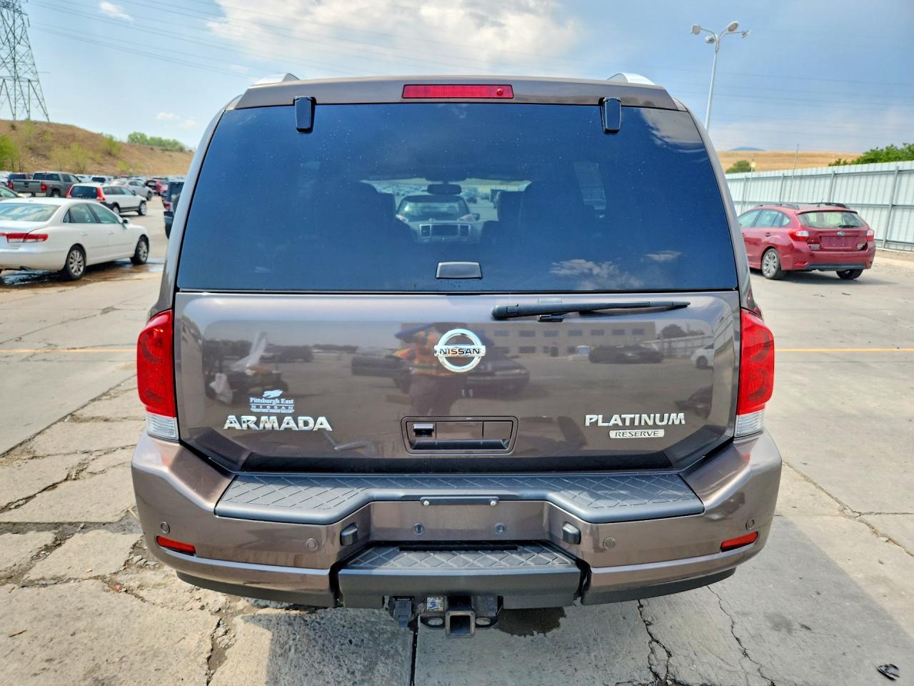 2013 Nissan Armada Platinum Brown vin: 5N1AA0NE6DN611760