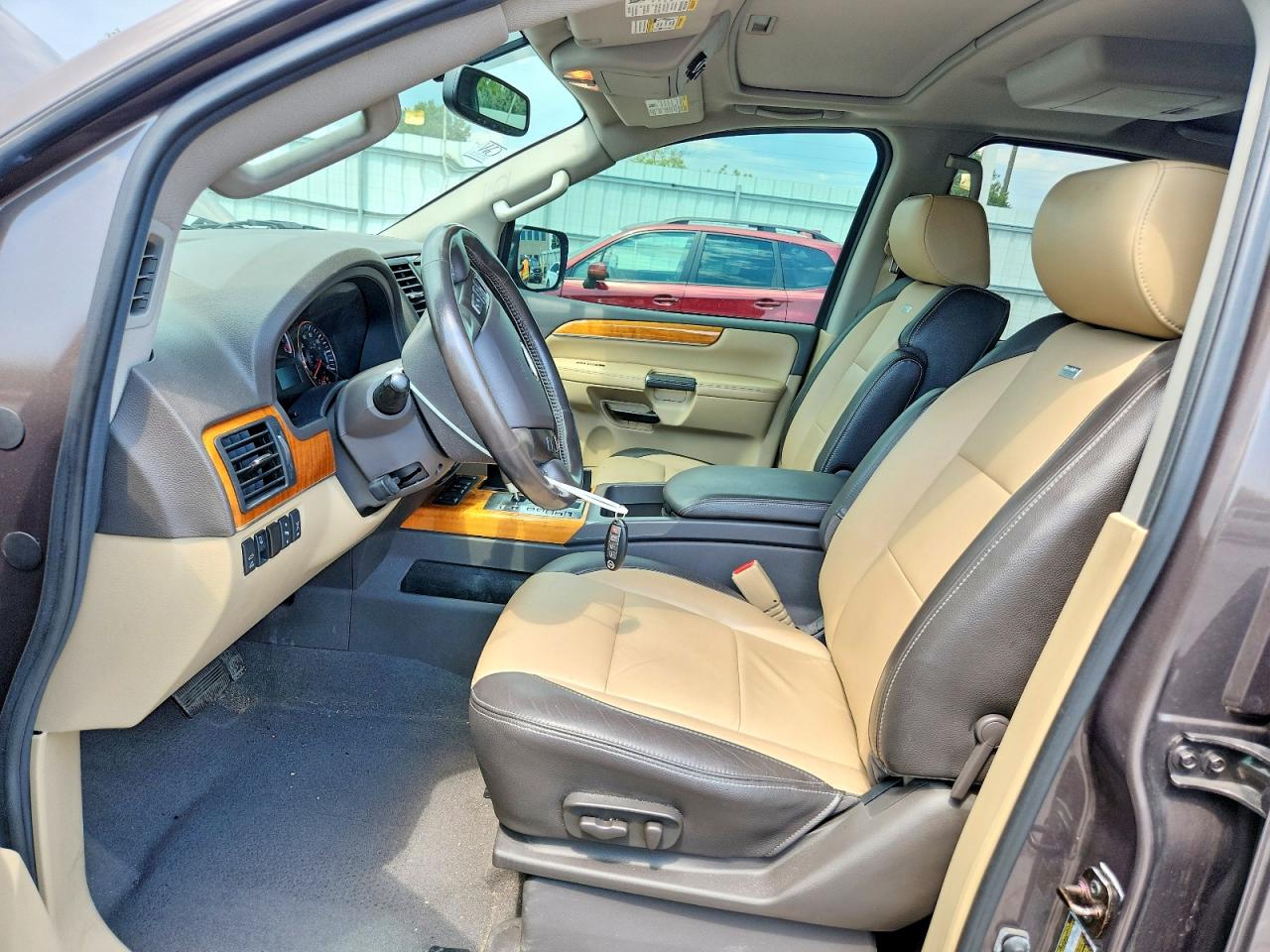 2013 Nissan Armada Platinum Brown vin: 5N1AA0NE6DN611760