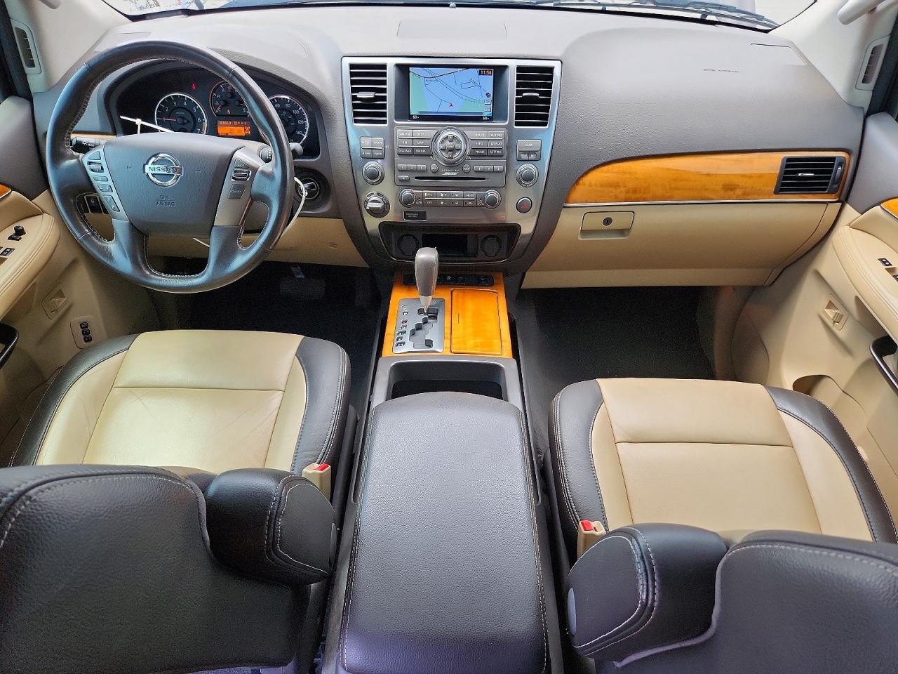 2013 Nissan Armada Platinum Brown vin: 5N1AA0NE6DN611760