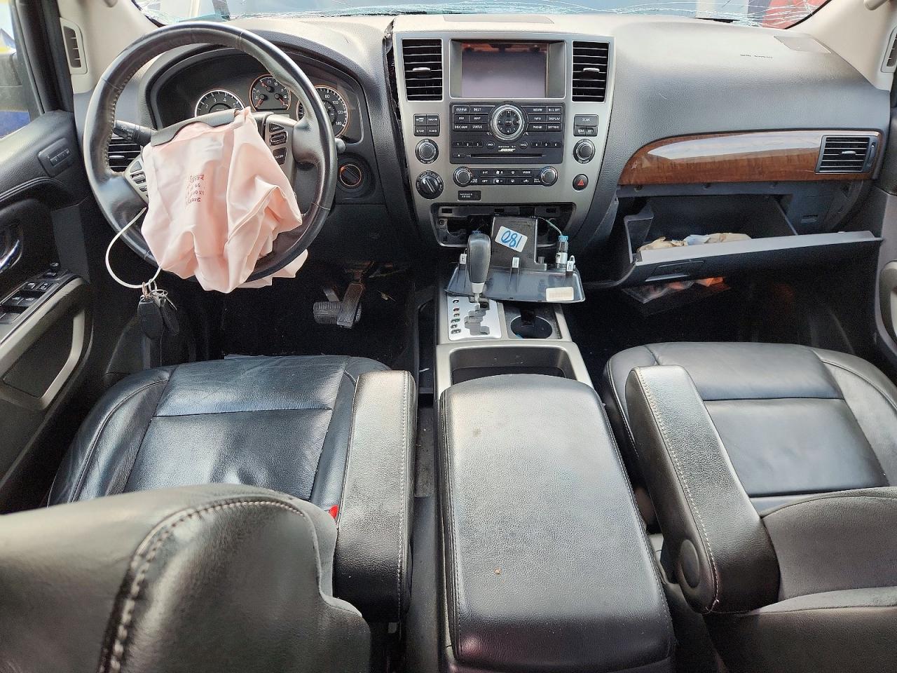 2015 Nissan Armada Platinum Gray vin: 5N1AA0NE7FN604741