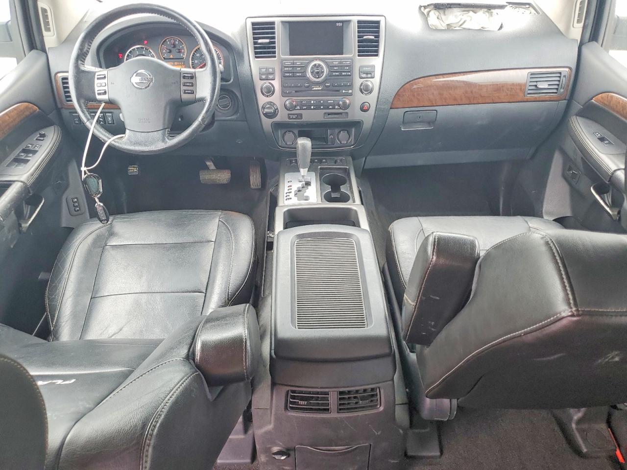 2011 Nissan Armada Platinum Silver vin: 5N1AA0NE8BN613152
