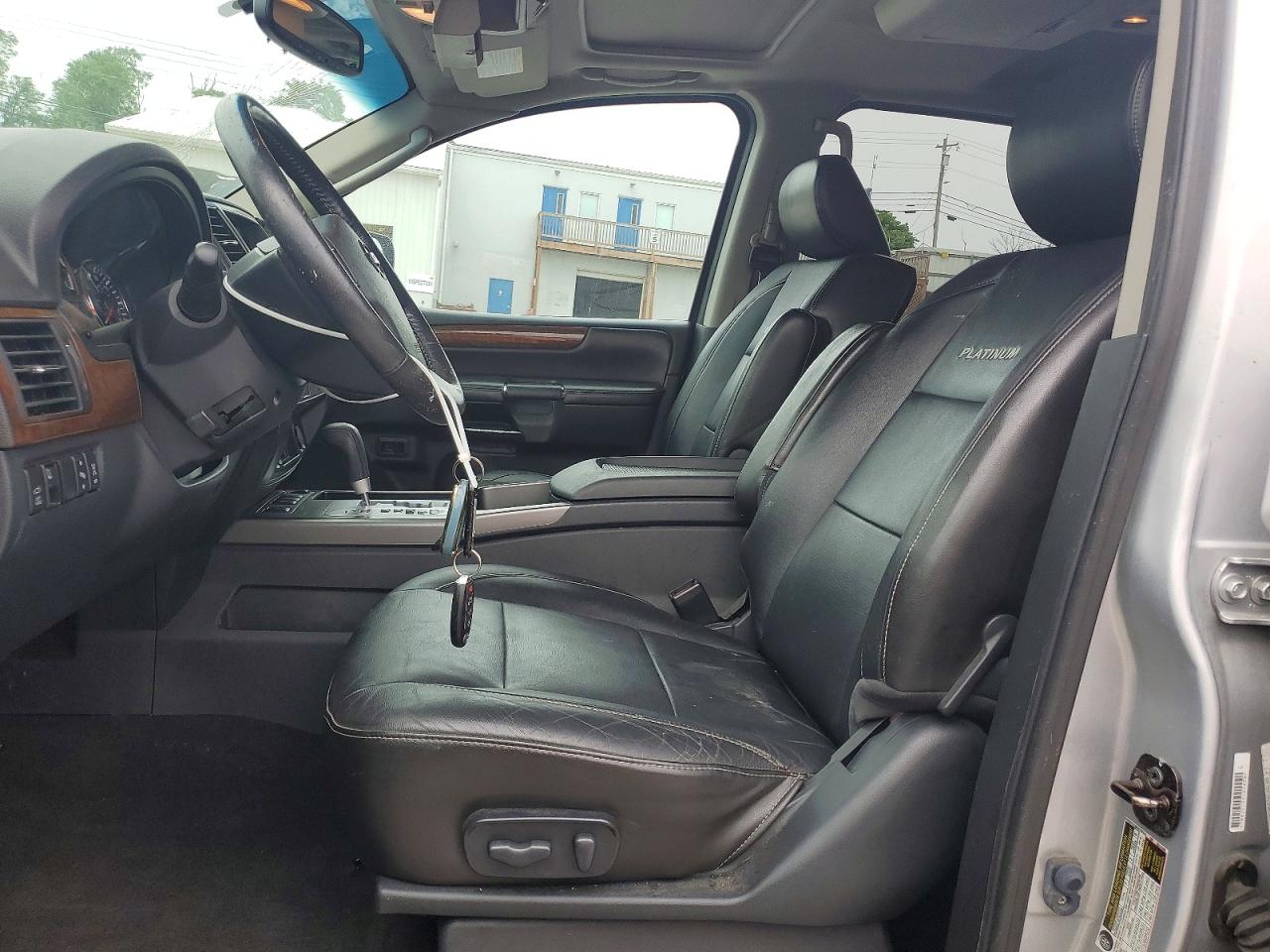 2011 Nissan Armada Platinum Silver vin: 5N1AA0NE8BN613152