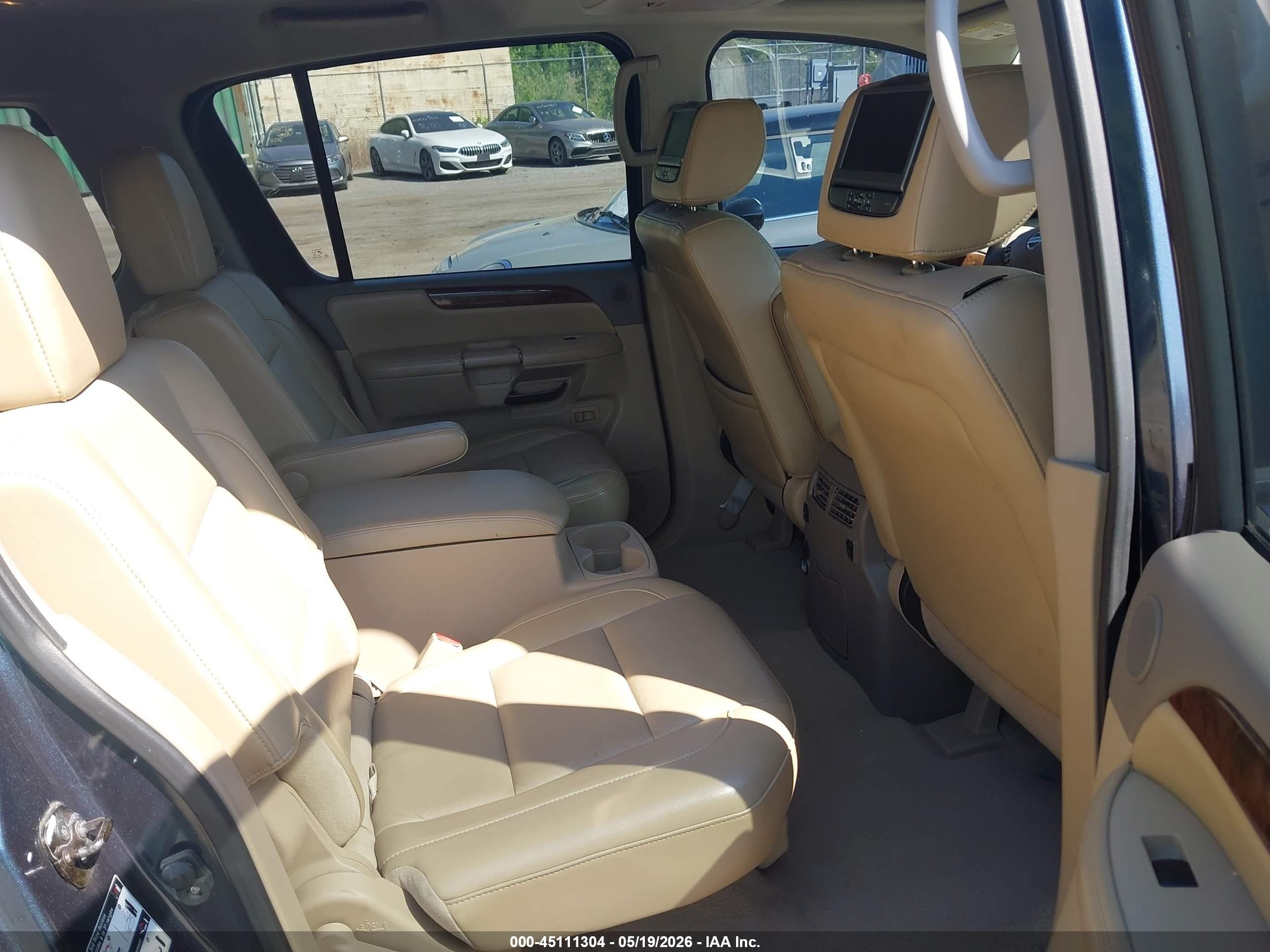 2013 Nissan Armada Platinum Dark Blue vin: 5N1AA0NE8DN615745