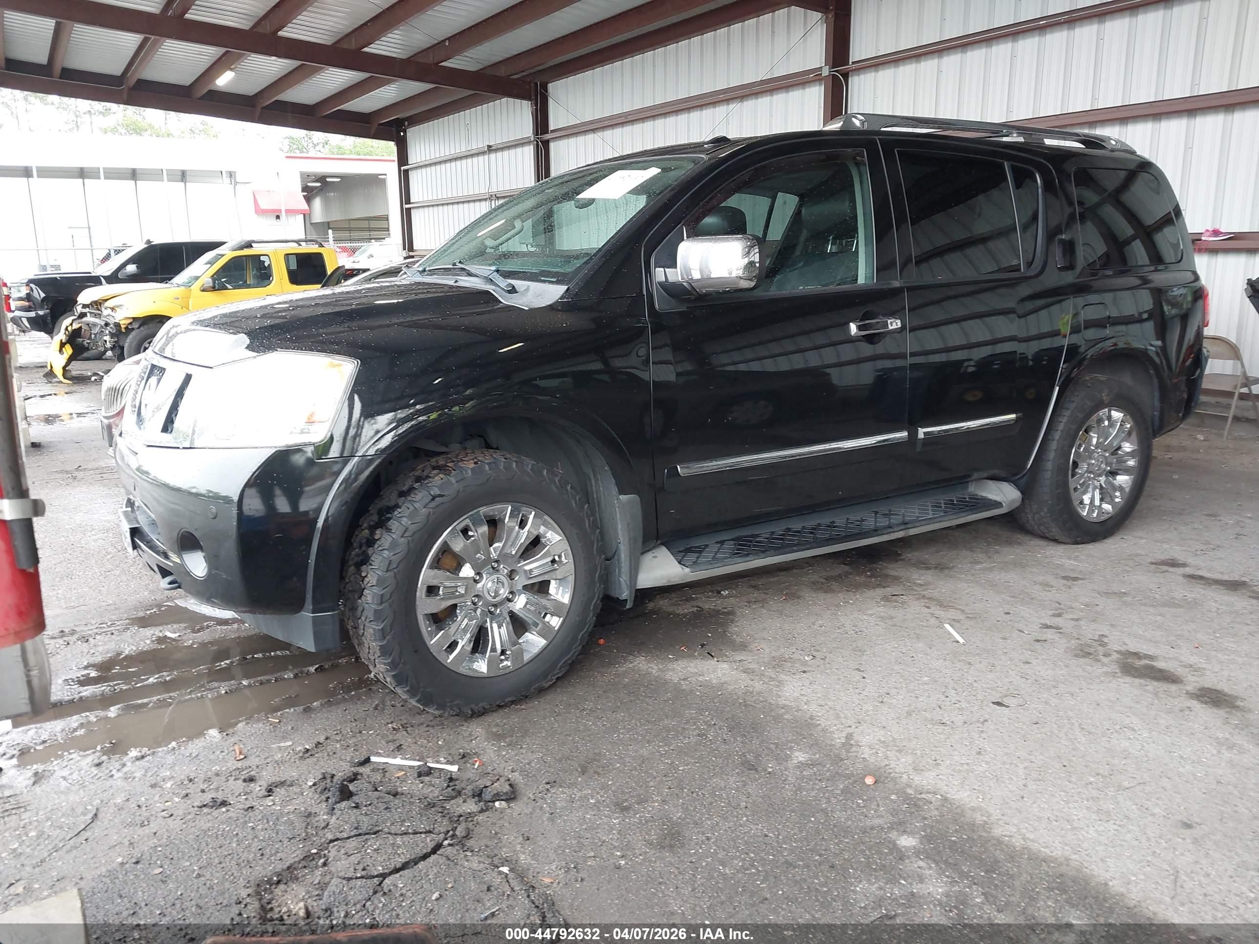 2015 Nissan Armada Platinum Black vin: 5N1AA0NE8FN605249