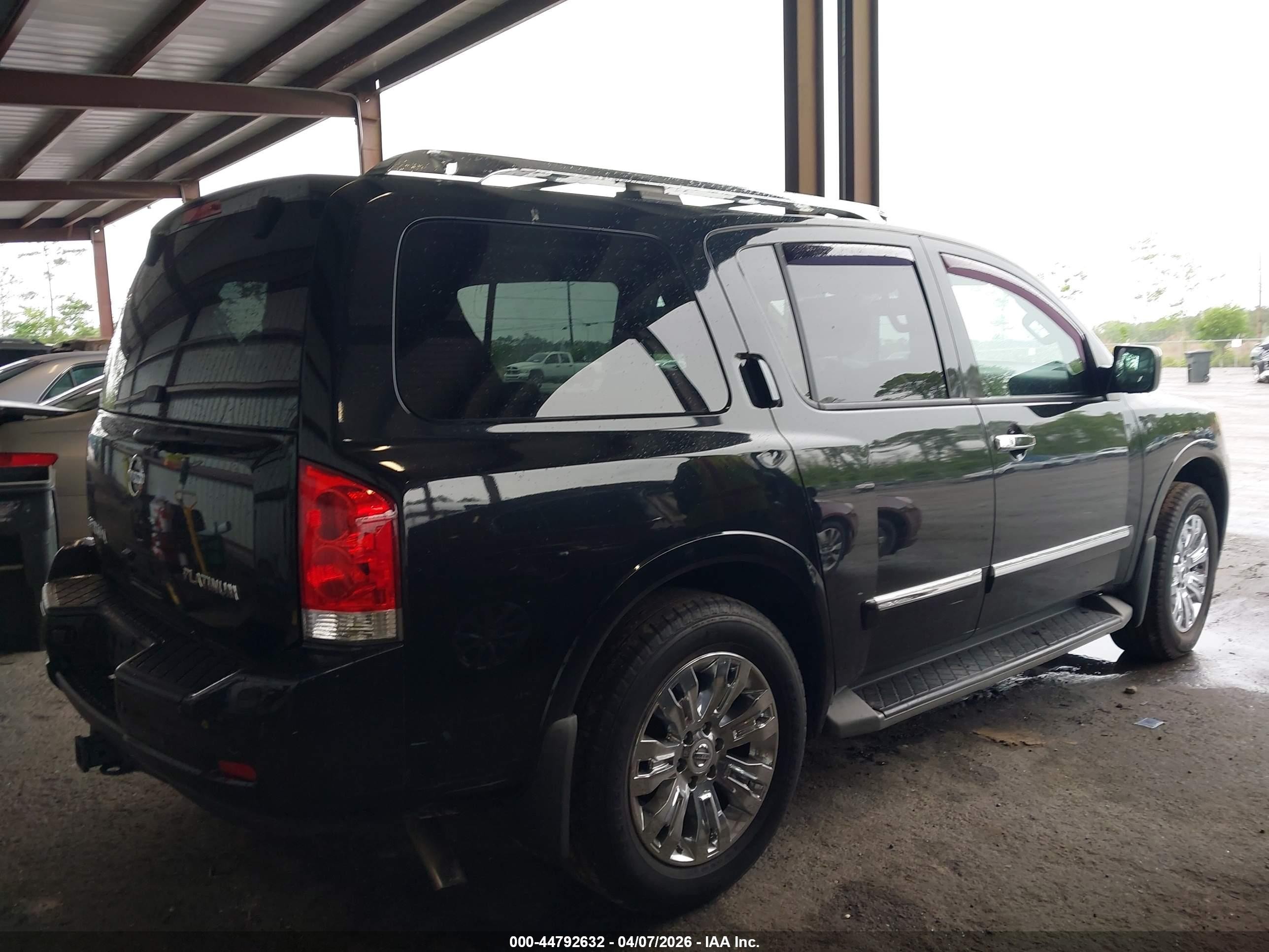 2015 Nissan Armada Platinum Black vin: 5N1AA0NE8FN605249