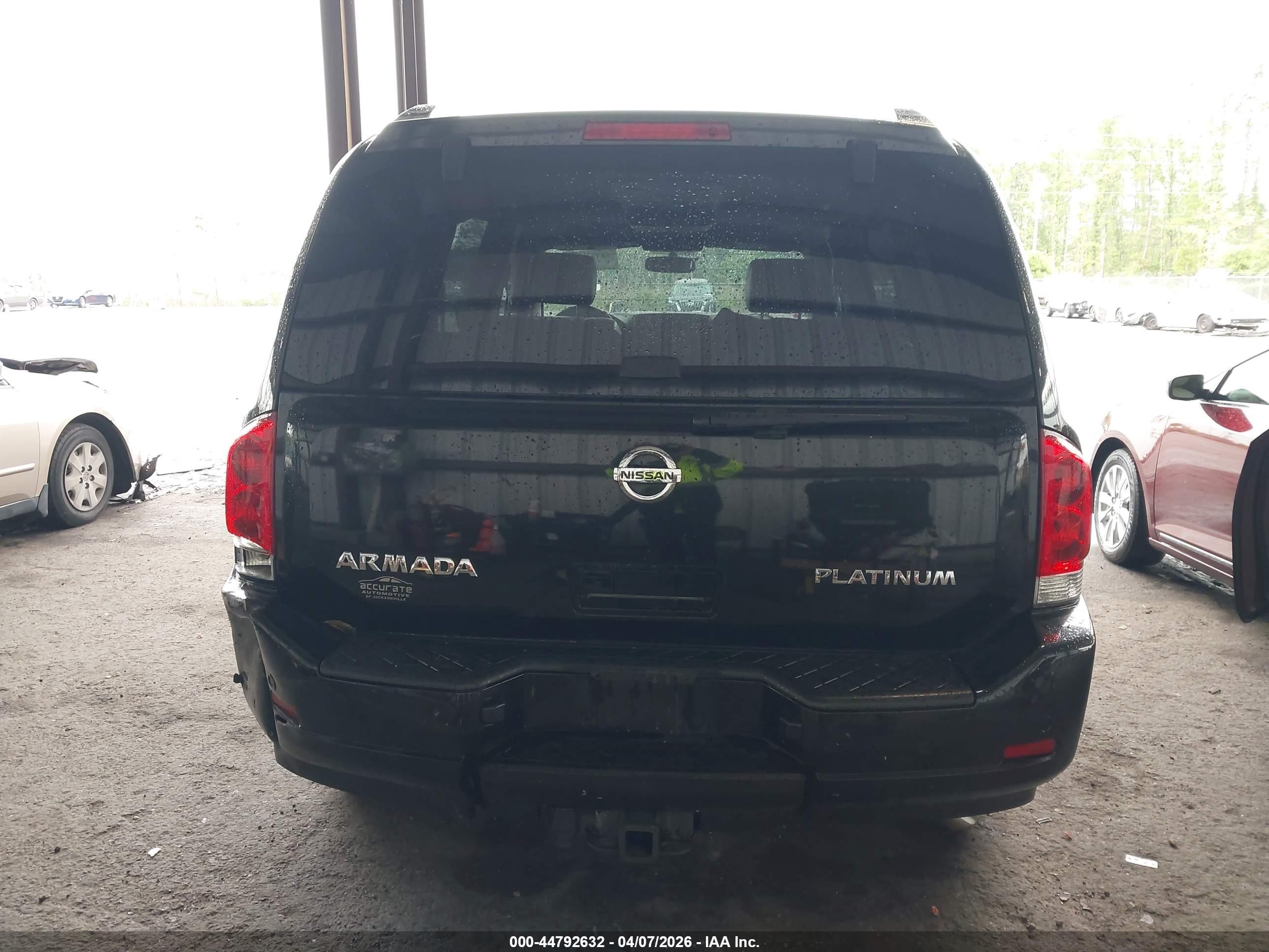 2015 Nissan Armada Platinum Black vin: 5N1AA0NE8FN605249