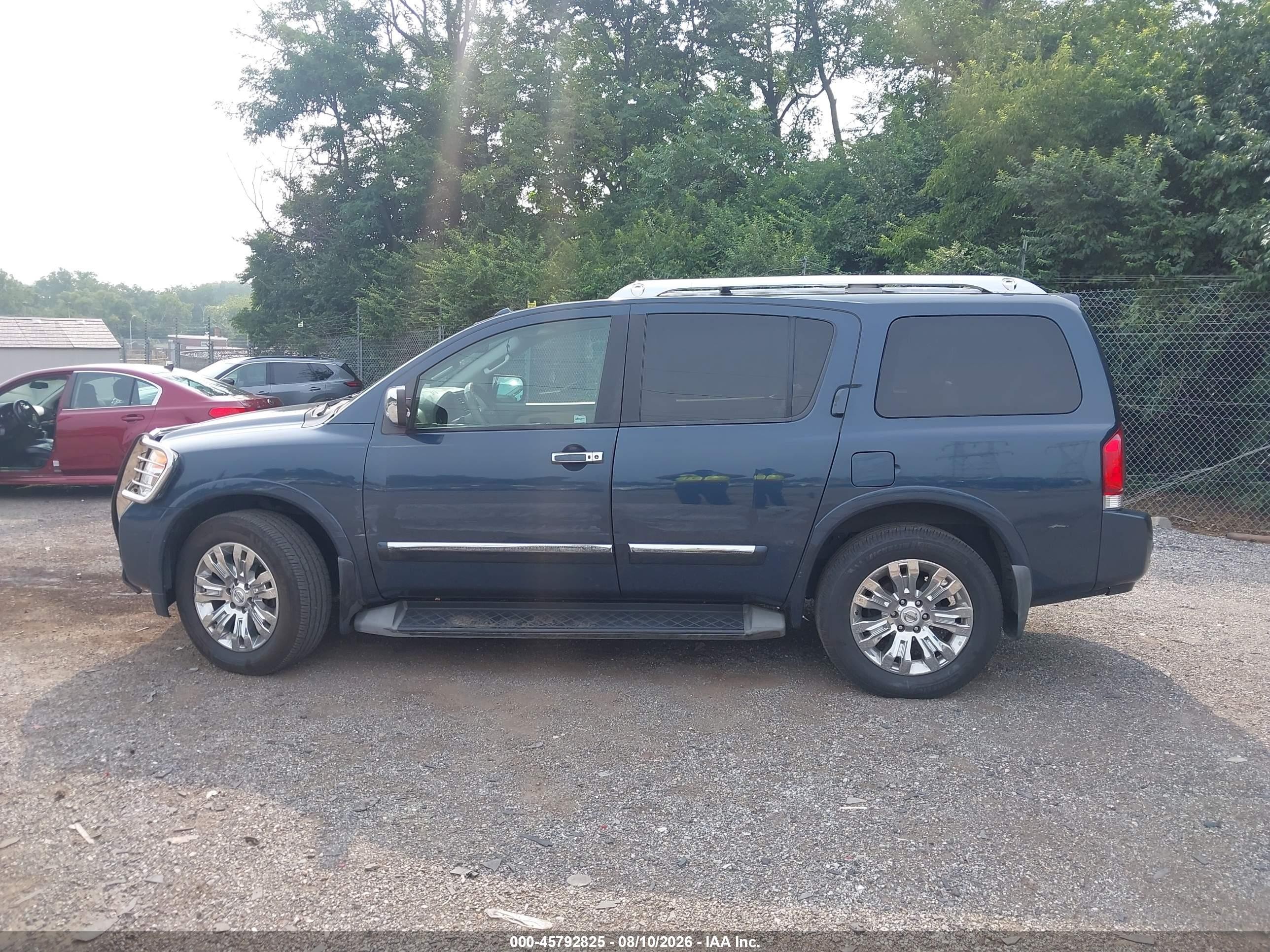 2015 Nissan Armada Platinum Navy vin: 5N1AA0NE8FN613903