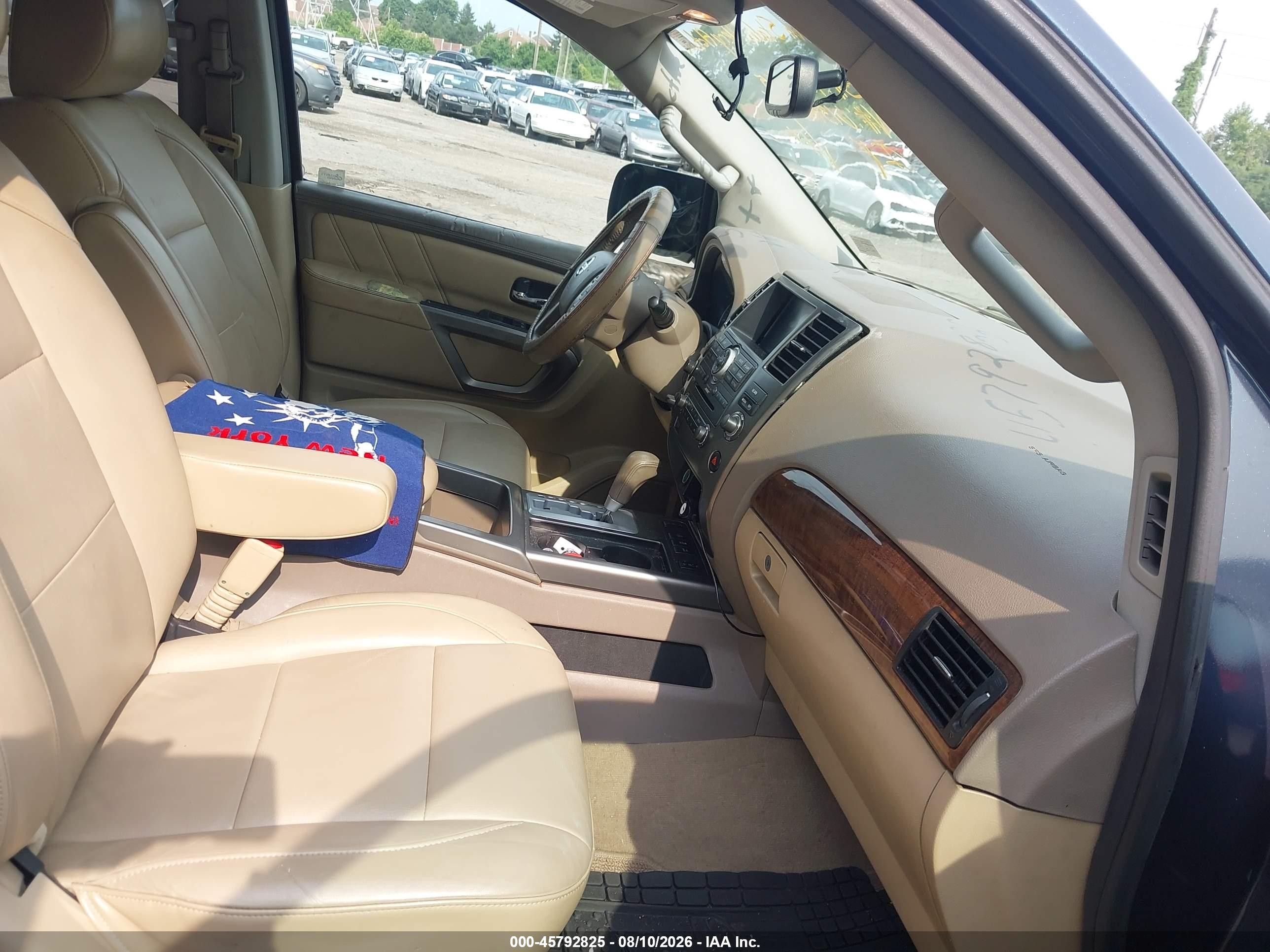2015 Nissan Armada Platinum Navy vin: 5N1AA0NE8FN613903