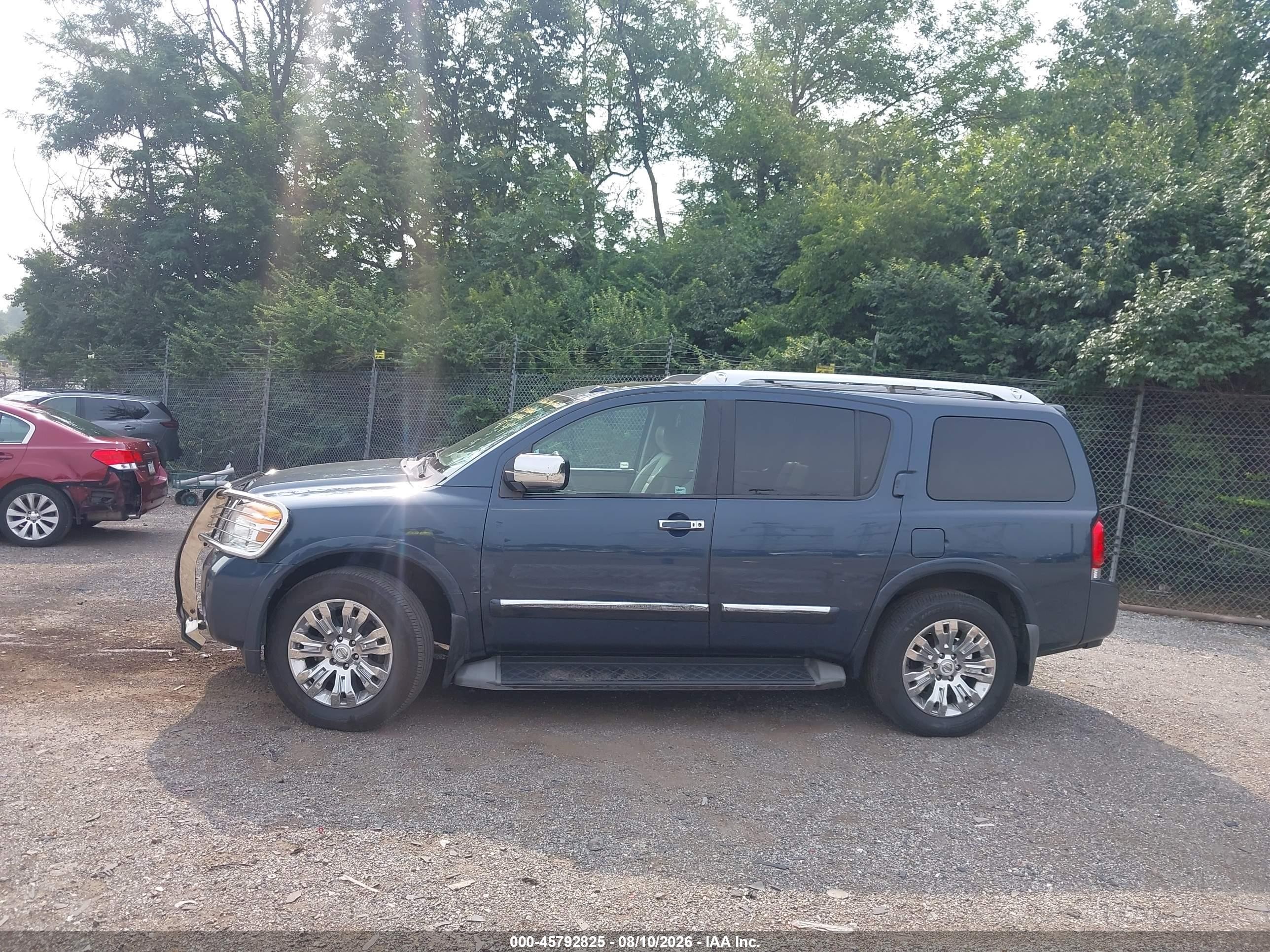 2015 Nissan Armada Platinum Navy vin: 5N1AA0NE8FN613903