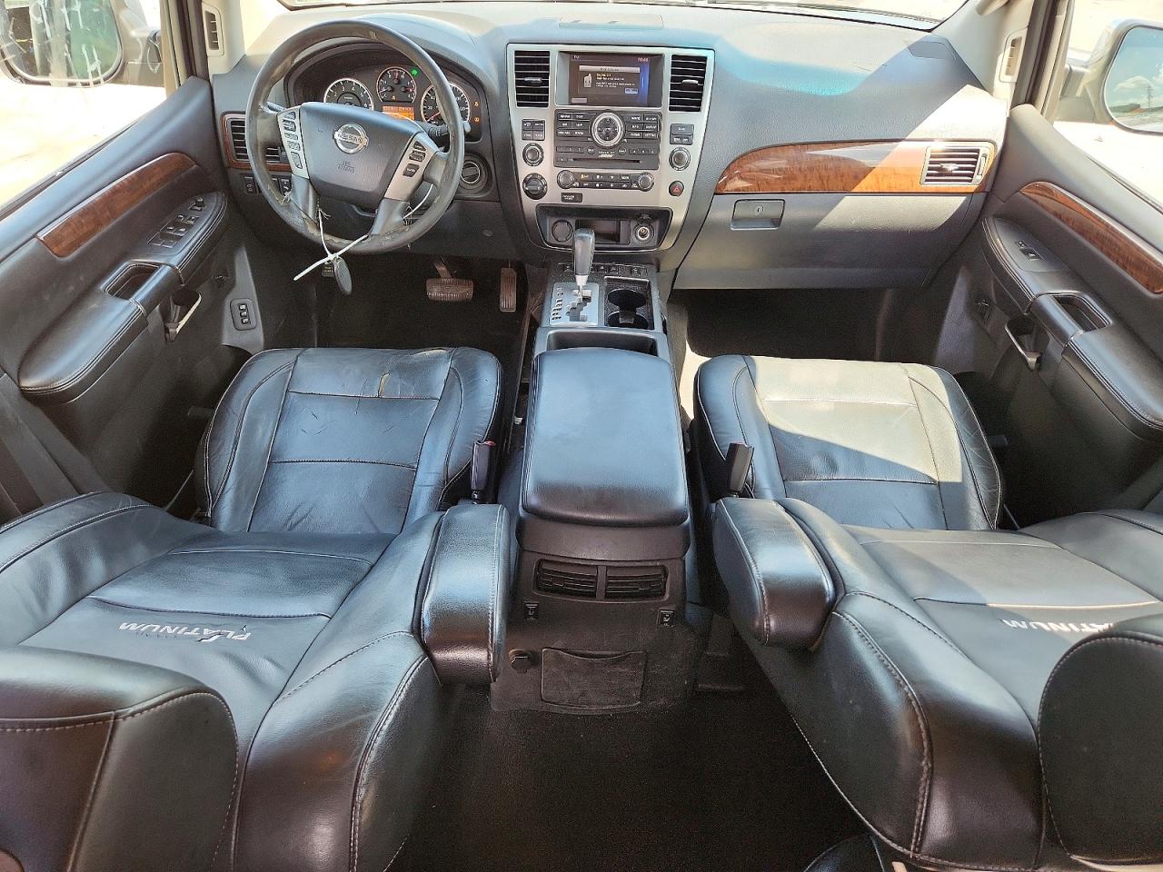 2013 Nissan Armada Platinum Серый vin: 5N1AA0NE9DN608898