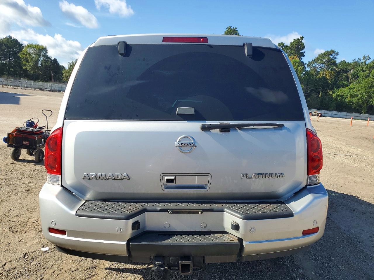 2013 Nissan Armada Platinum Silver vin: 5N1AA0NE9DN613938