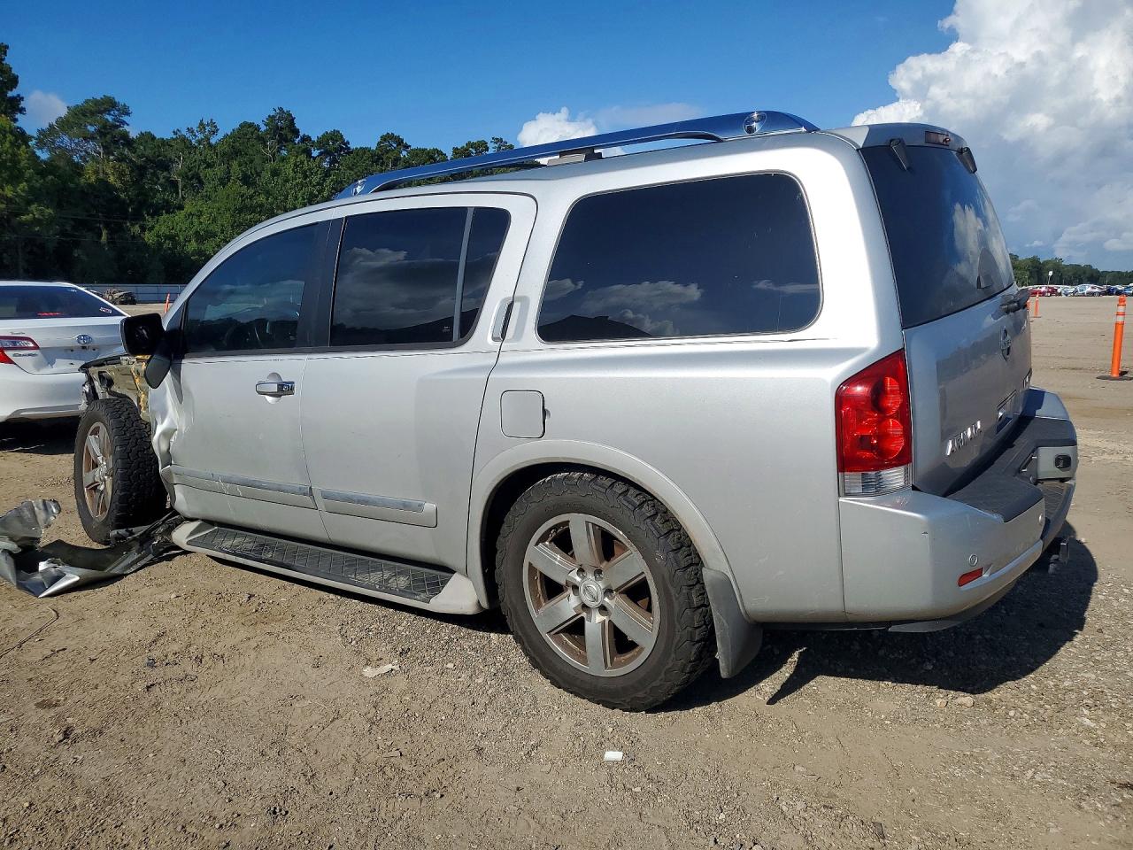 2013 Nissan Armada Platinum Silver vin: 5N1AA0NE9DN613938