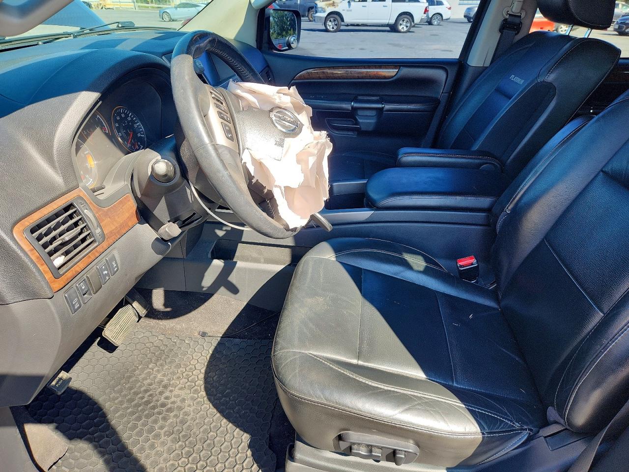 2014 Nissan Armada Platinum Gray vin: 5N1AA0NE9EN607638