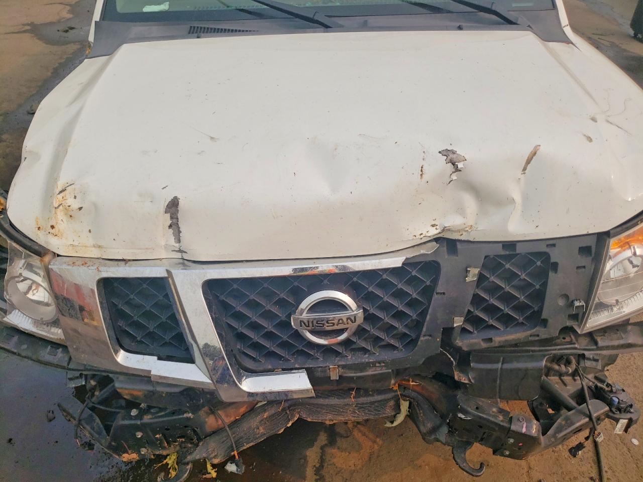 2014 Nissan Armada Platinum White vin: 5N1AA0NE9EN609664