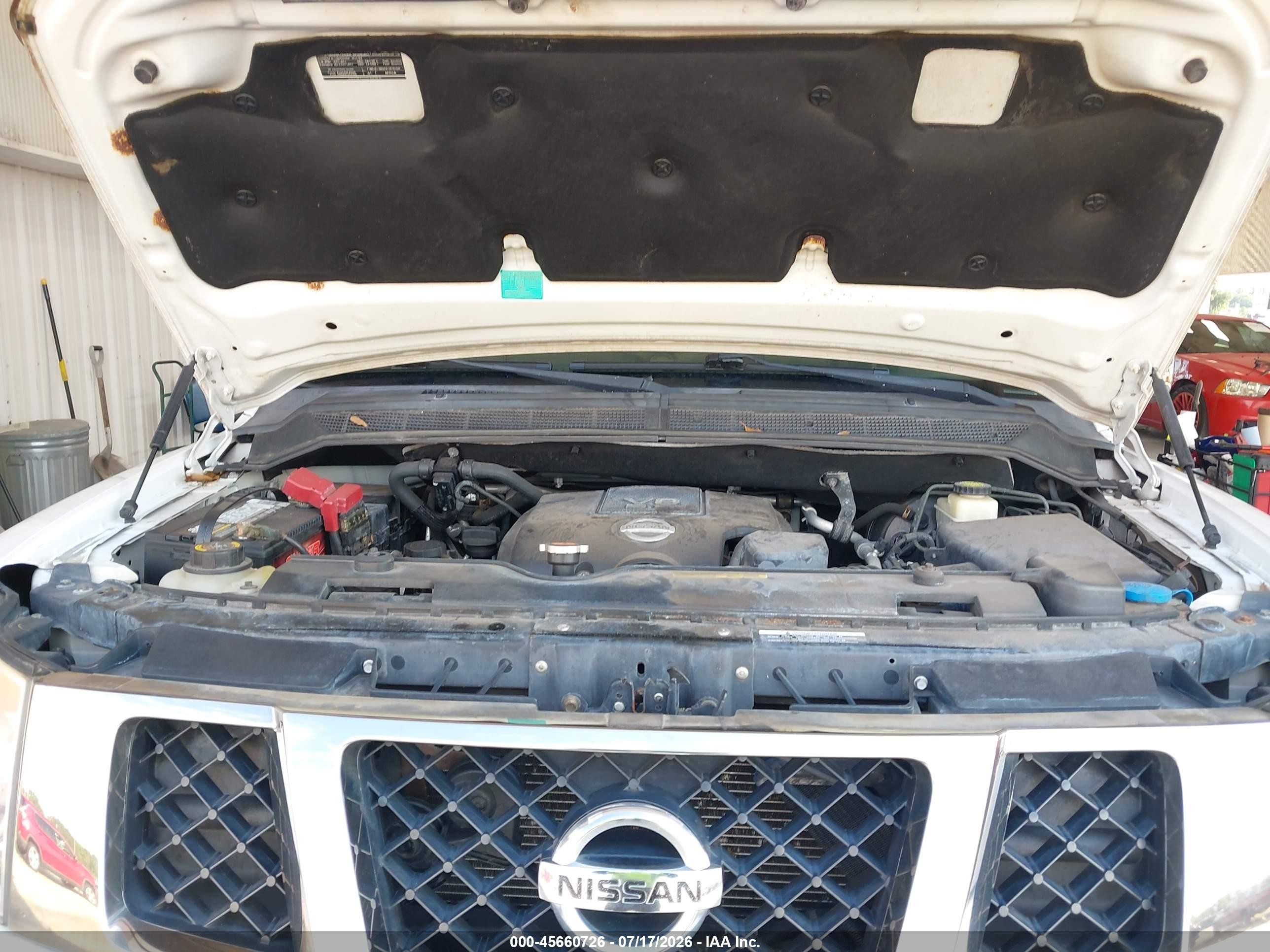 2014 Nissan Armada Platinum/sl/sv White vin: 5N1AA0NE9EN612502