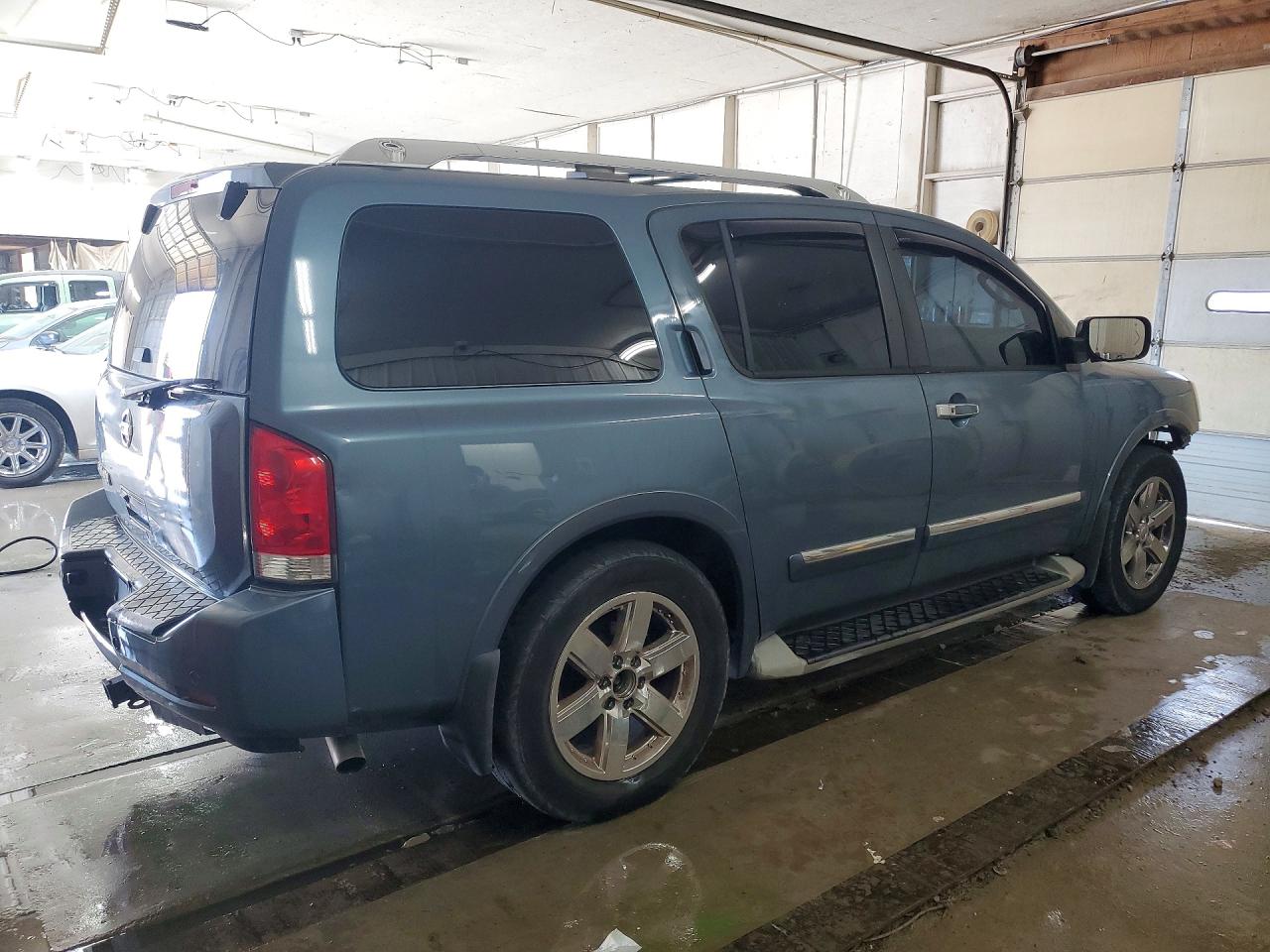 2011 Nissan Armada Platinum Blue vin: 5N1AA0NF6BN617189