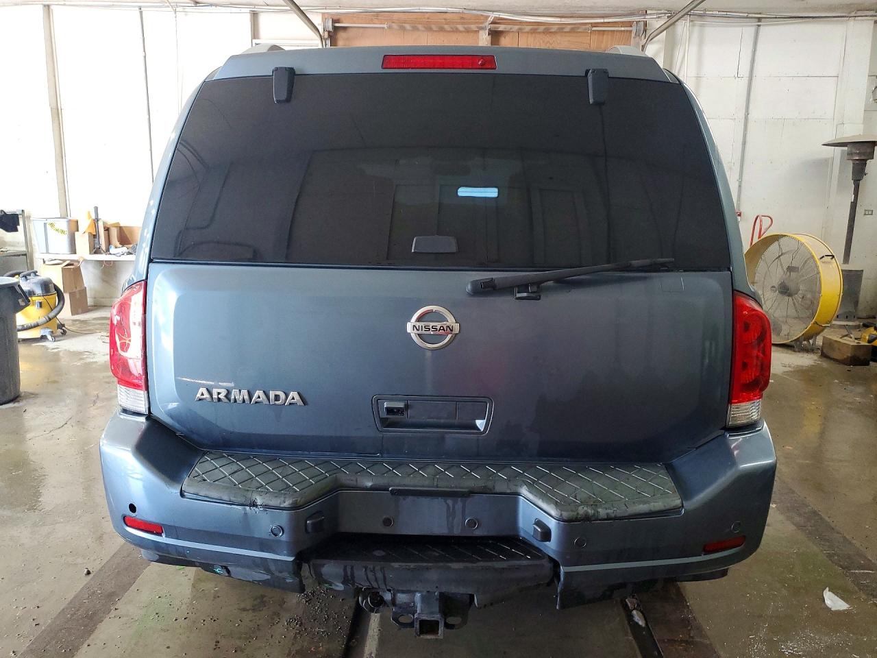 2011 Nissan Armada Platinum Blue vin: 5N1AA0NF6BN617189