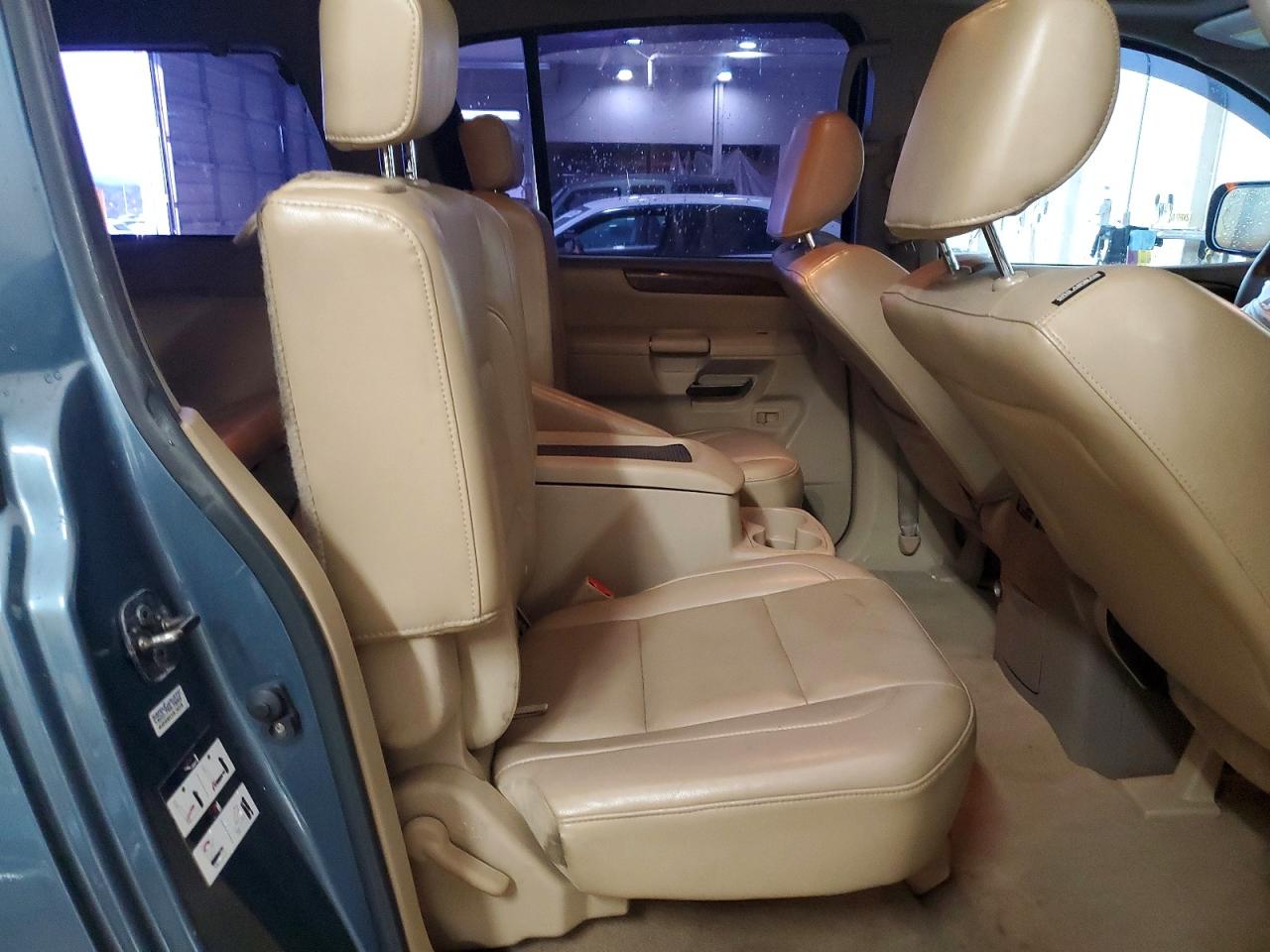 2011 Nissan Armada Platinum Blue vin: 5N1AA0NF6BN617189