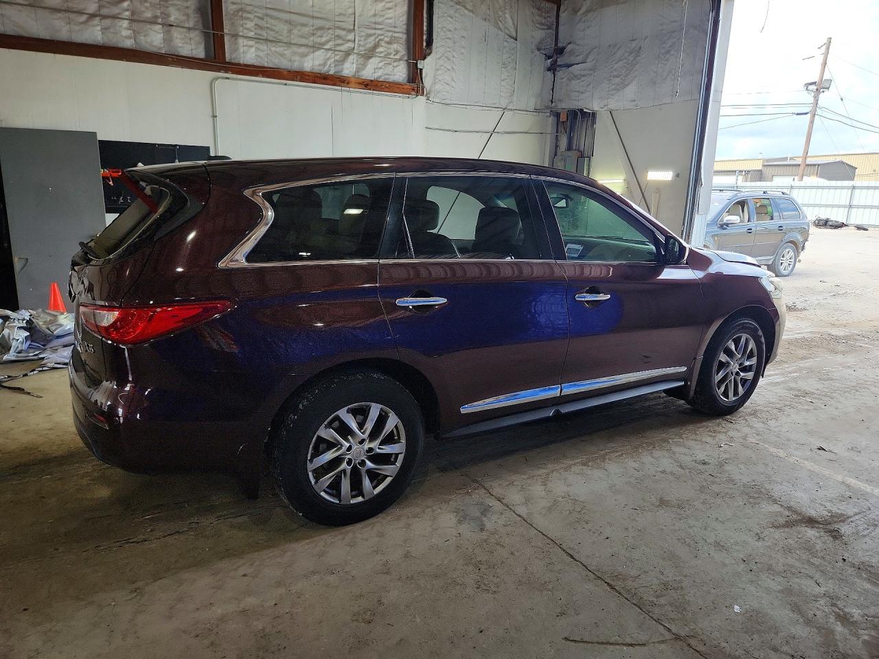 2013 Infiniti Jx35 Base Burgundy vin: 5N1AL0MM0DC303790