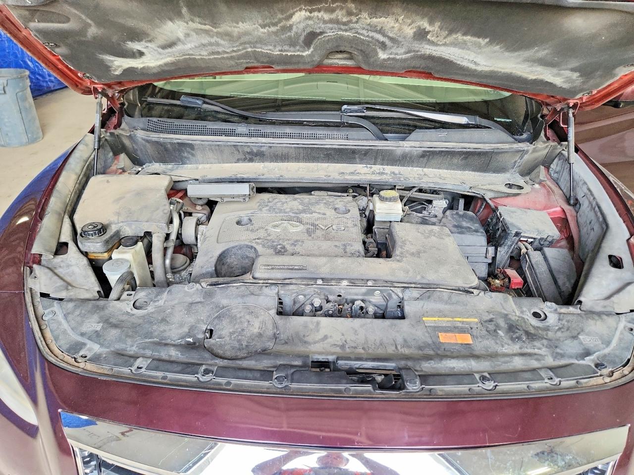 2013 Infiniti Jx35 Base Burgundy vin: 5N1AL0MM0DC303790