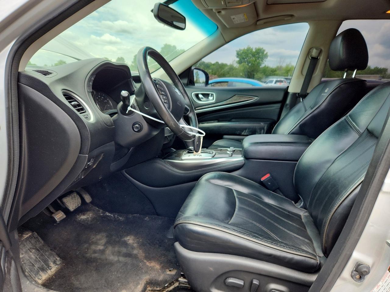 2013 Infiniti Jx35 Silver vin: 5N1AL0MM0DC305524