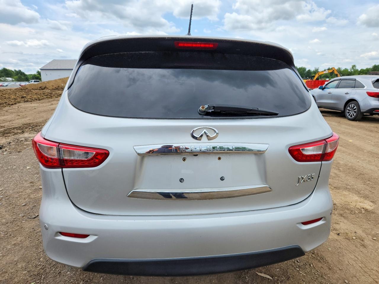 2013 Infiniti Jx35 Silver vin: 5N1AL0MM0DC305524