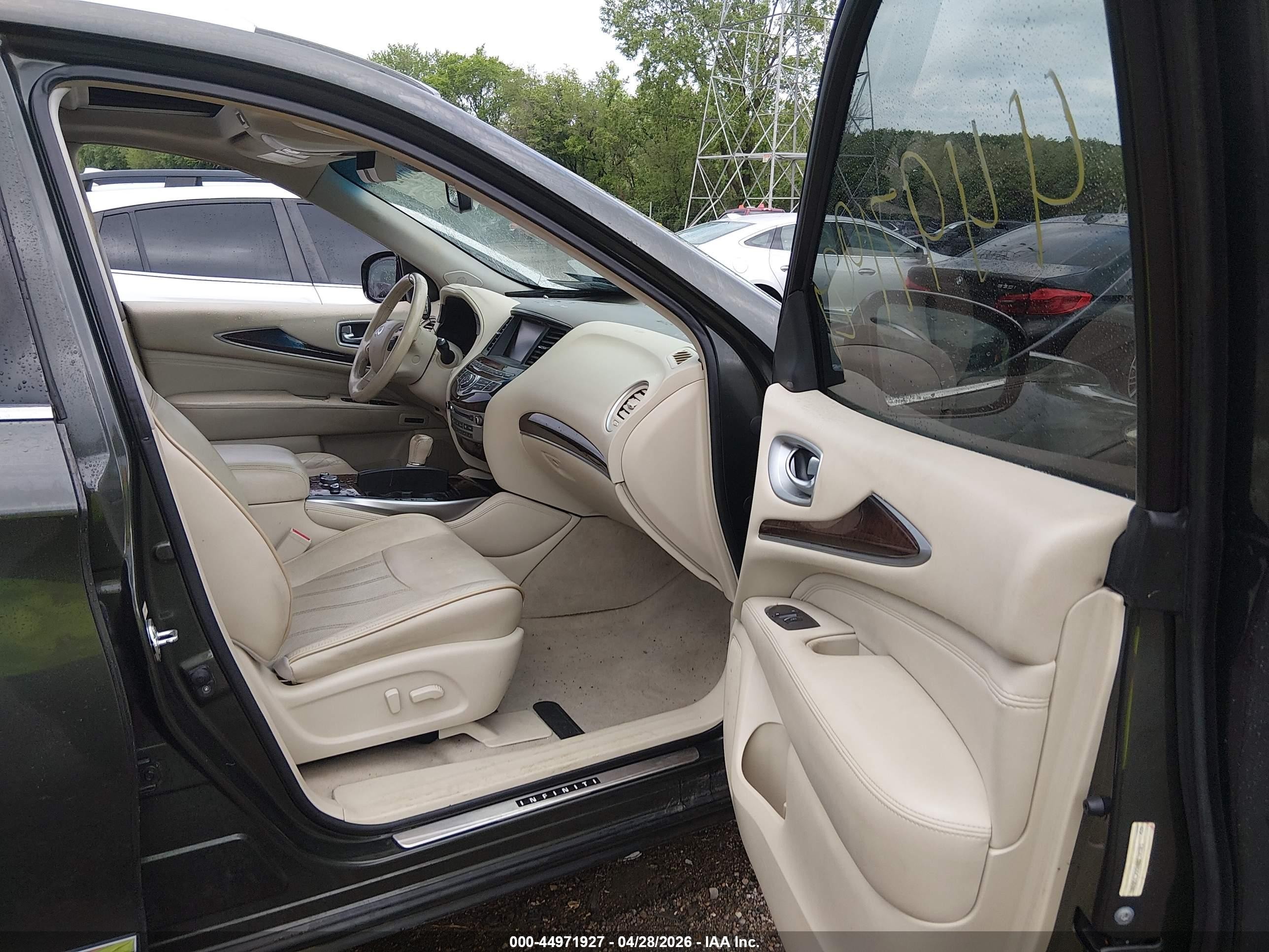 2013 Infiniti Jx35   Gray vin: 5N1AL0MM0DC306981