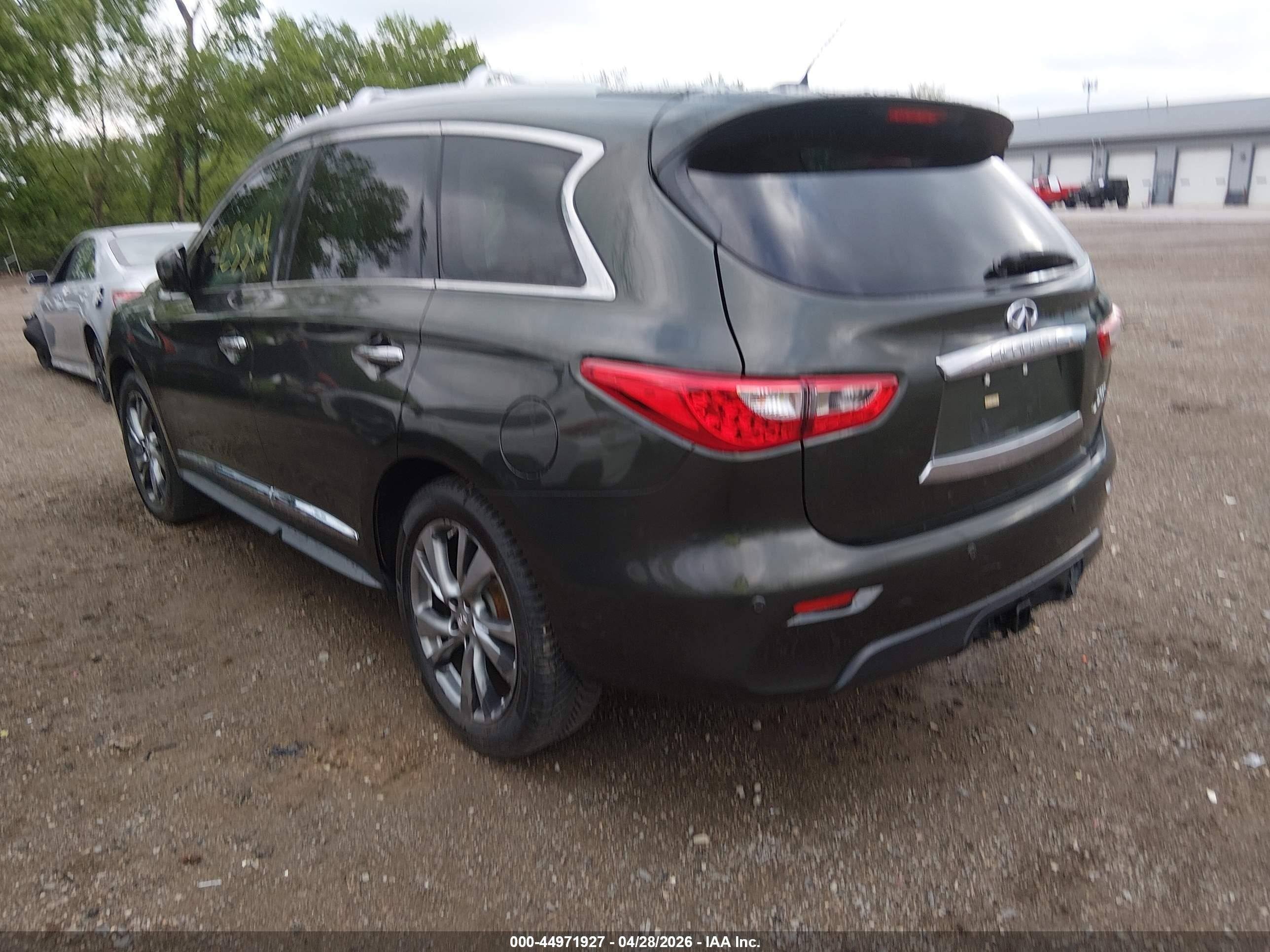2013 Infiniti Jx35   Gray vin: 5N1AL0MM0DC306981