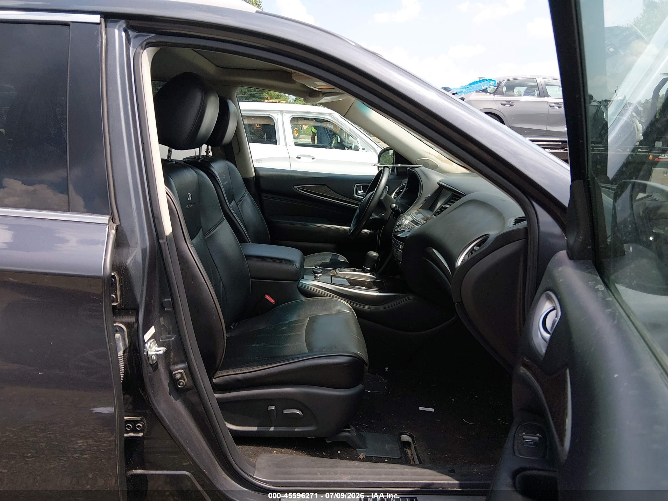 2013 Infiniti Jx35   Gray vin: 5N1AL0MM0DC326647