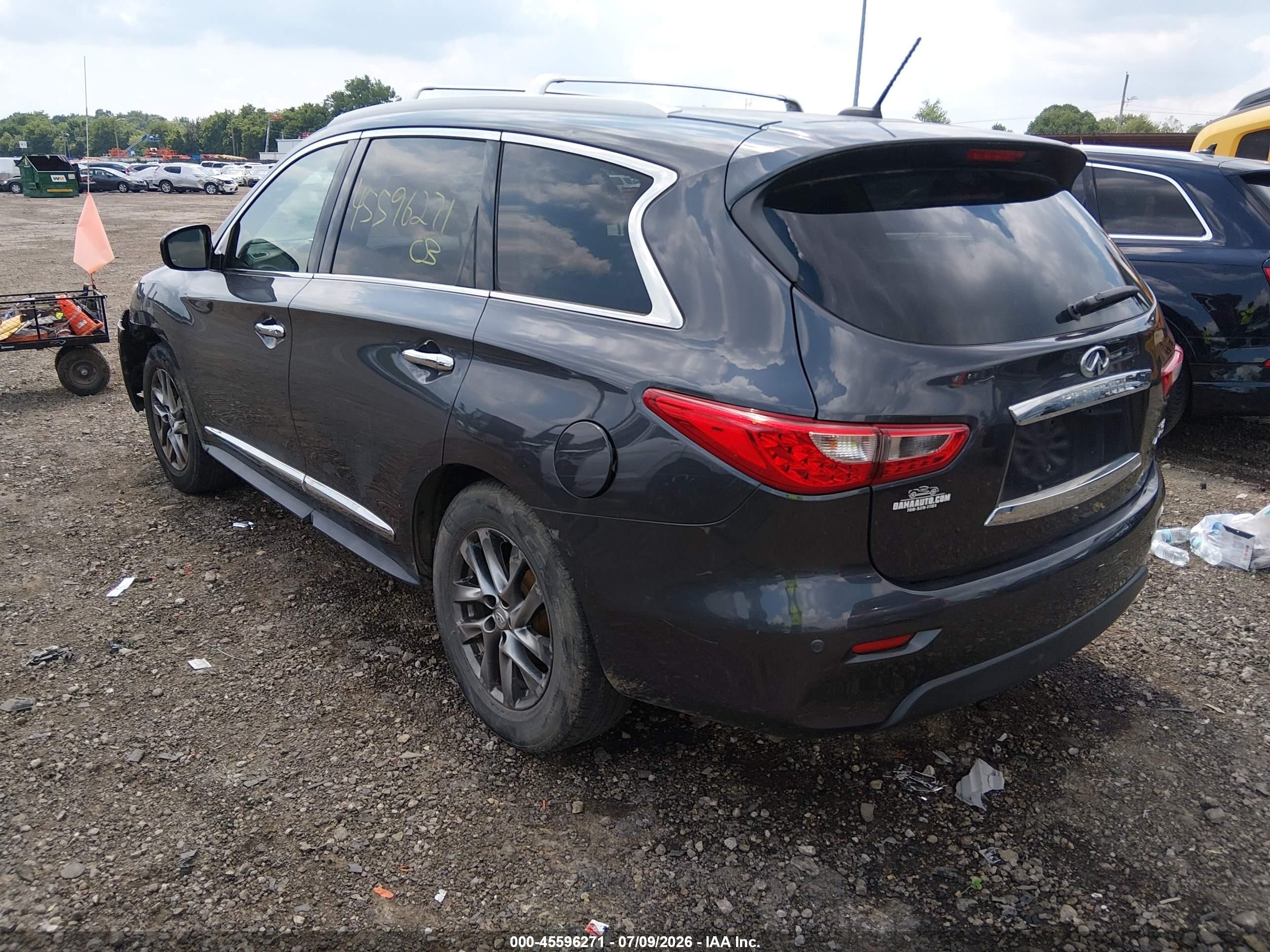 2013 Infiniti Jx35   Gray vin: 5N1AL0MM0DC326647