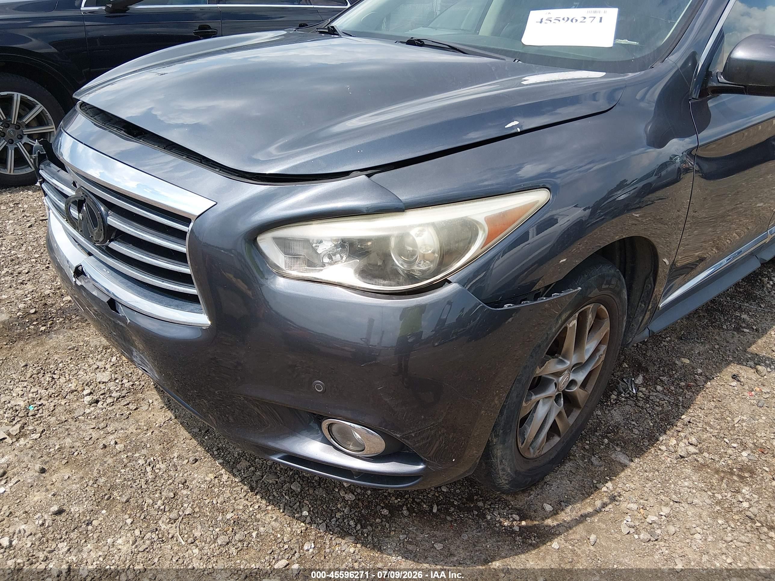 2013 Infiniti Jx35   Gray vin: 5N1AL0MM0DC326647
