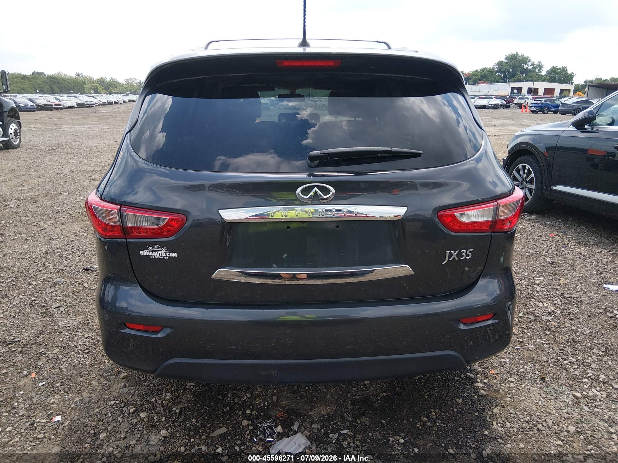 2013 Infiniti Jx35   Gray vin: 5N1AL0MM0DC326647