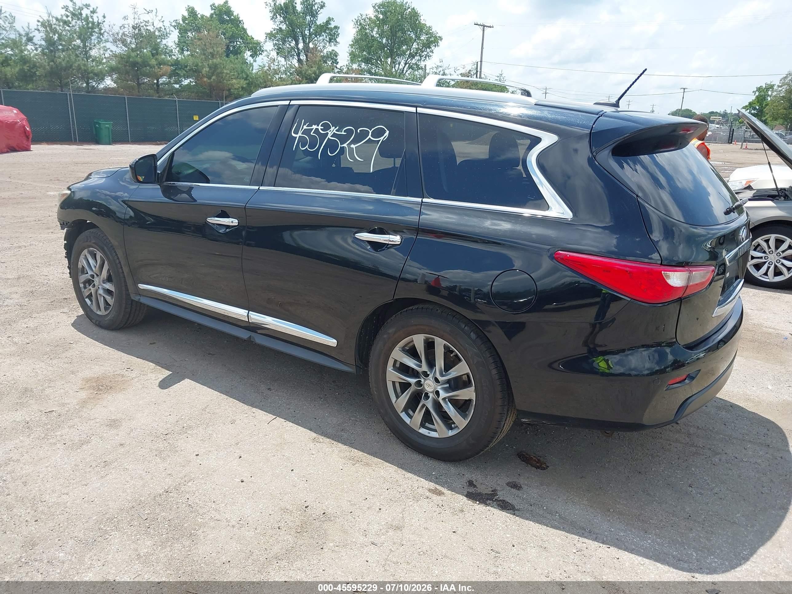 2013 Infiniti Jx35   Black vin: 5N1AL0MM0DC330634
