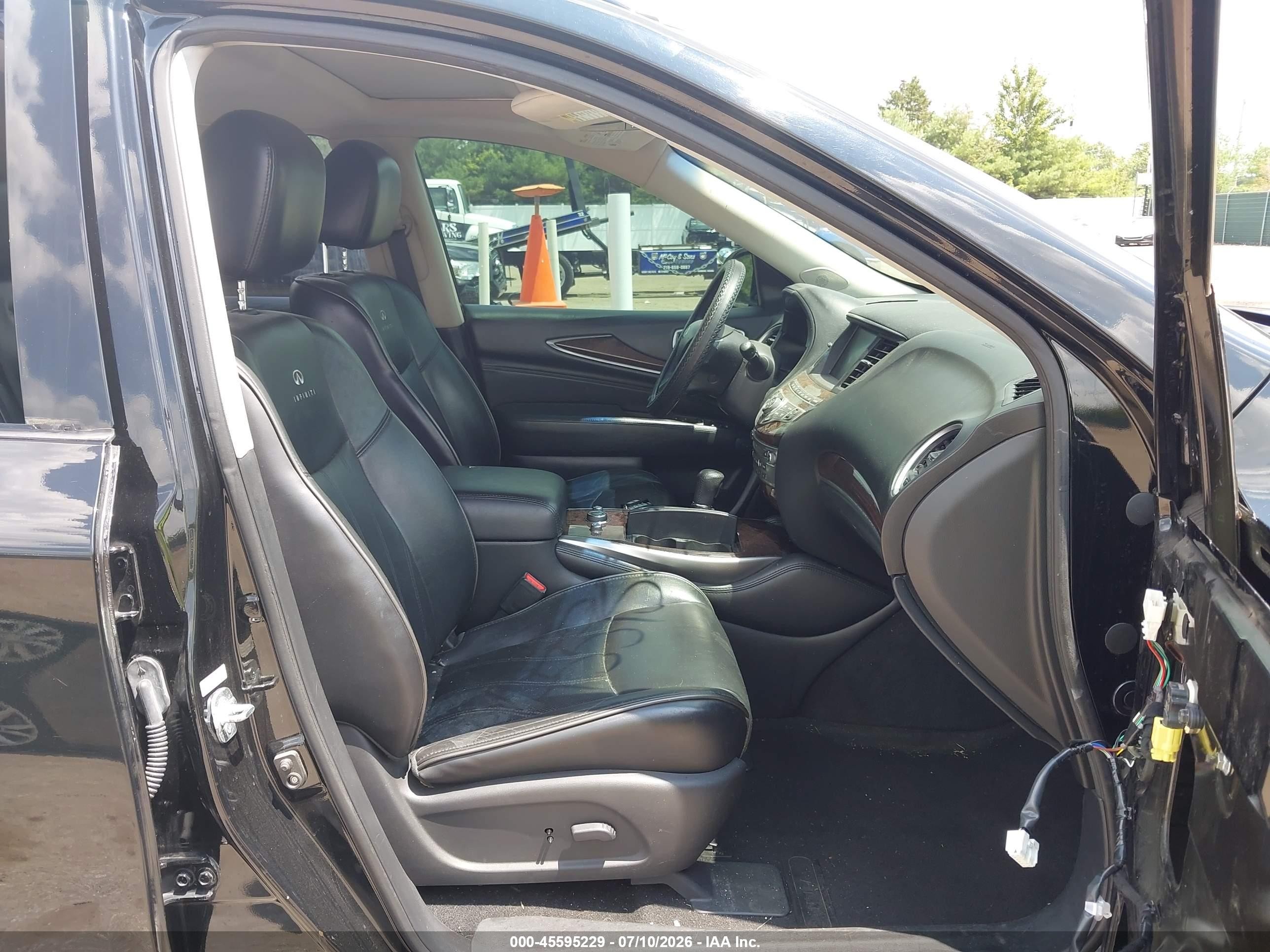 2013 Infiniti Jx35   Black vin: 5N1AL0MM0DC330634