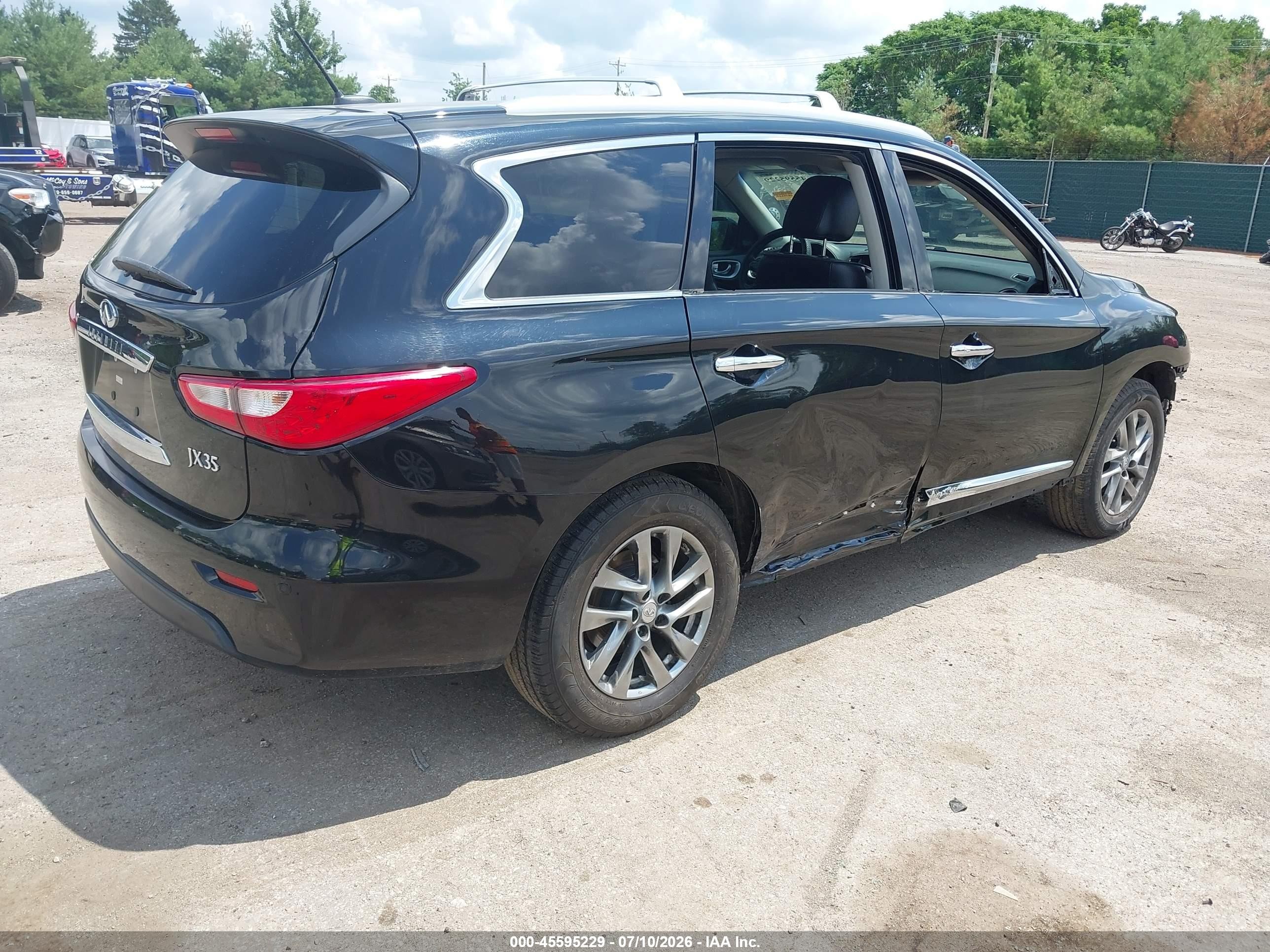 2013 Infiniti Jx35   Black vin: 5N1AL0MM0DC330634