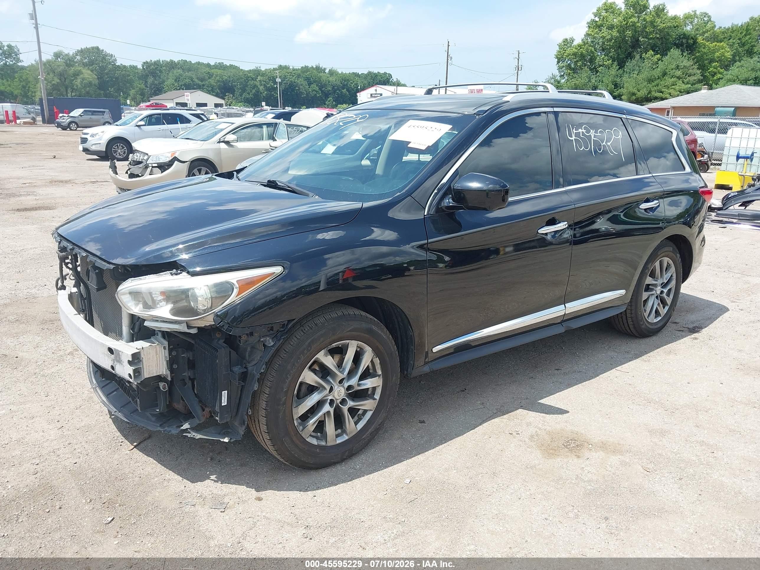 2013 Infiniti Jx35   Black vin: 5N1AL0MM0DC330634