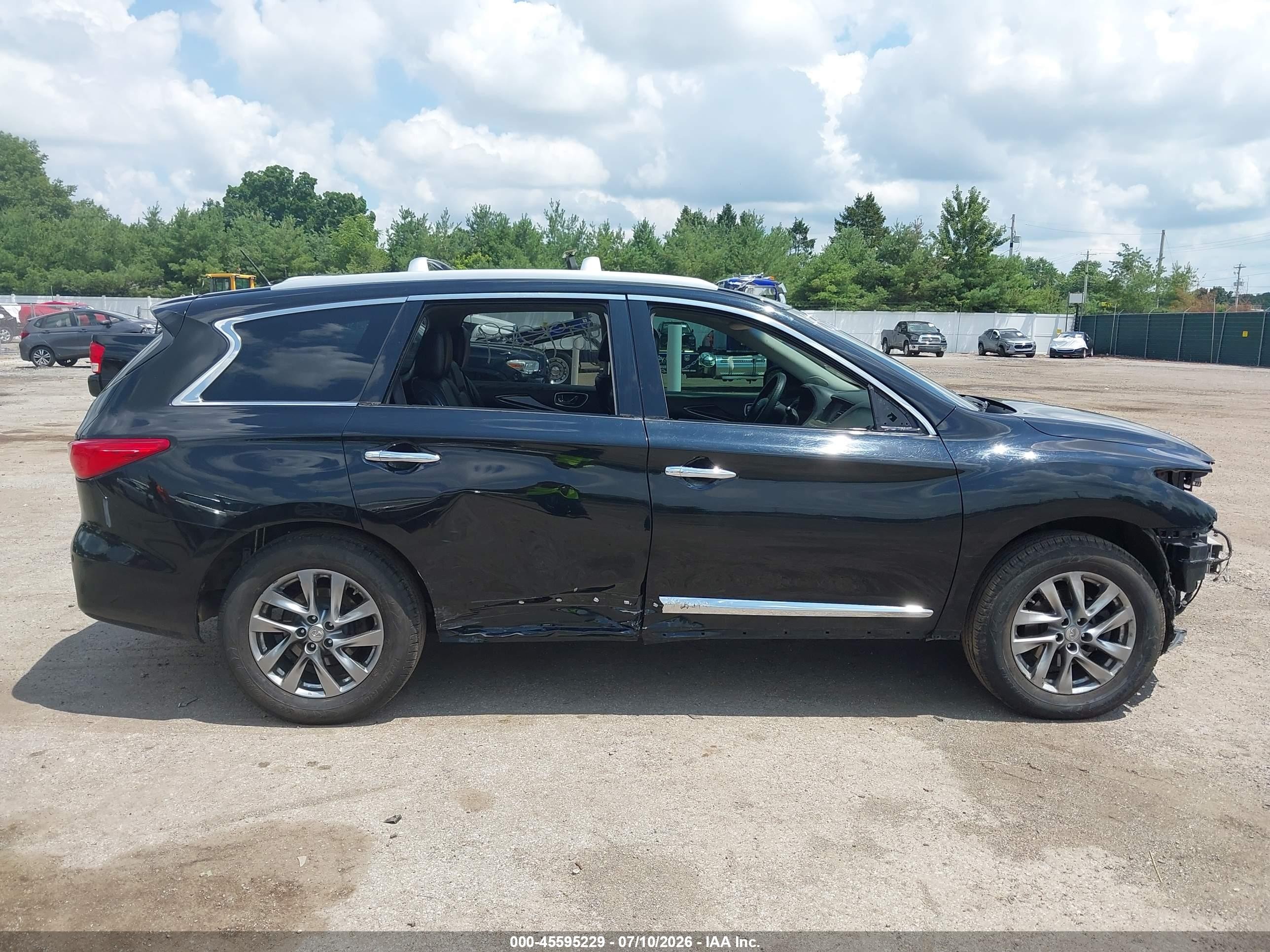 2013 Infiniti Jx35   Black vin: 5N1AL0MM0DC330634