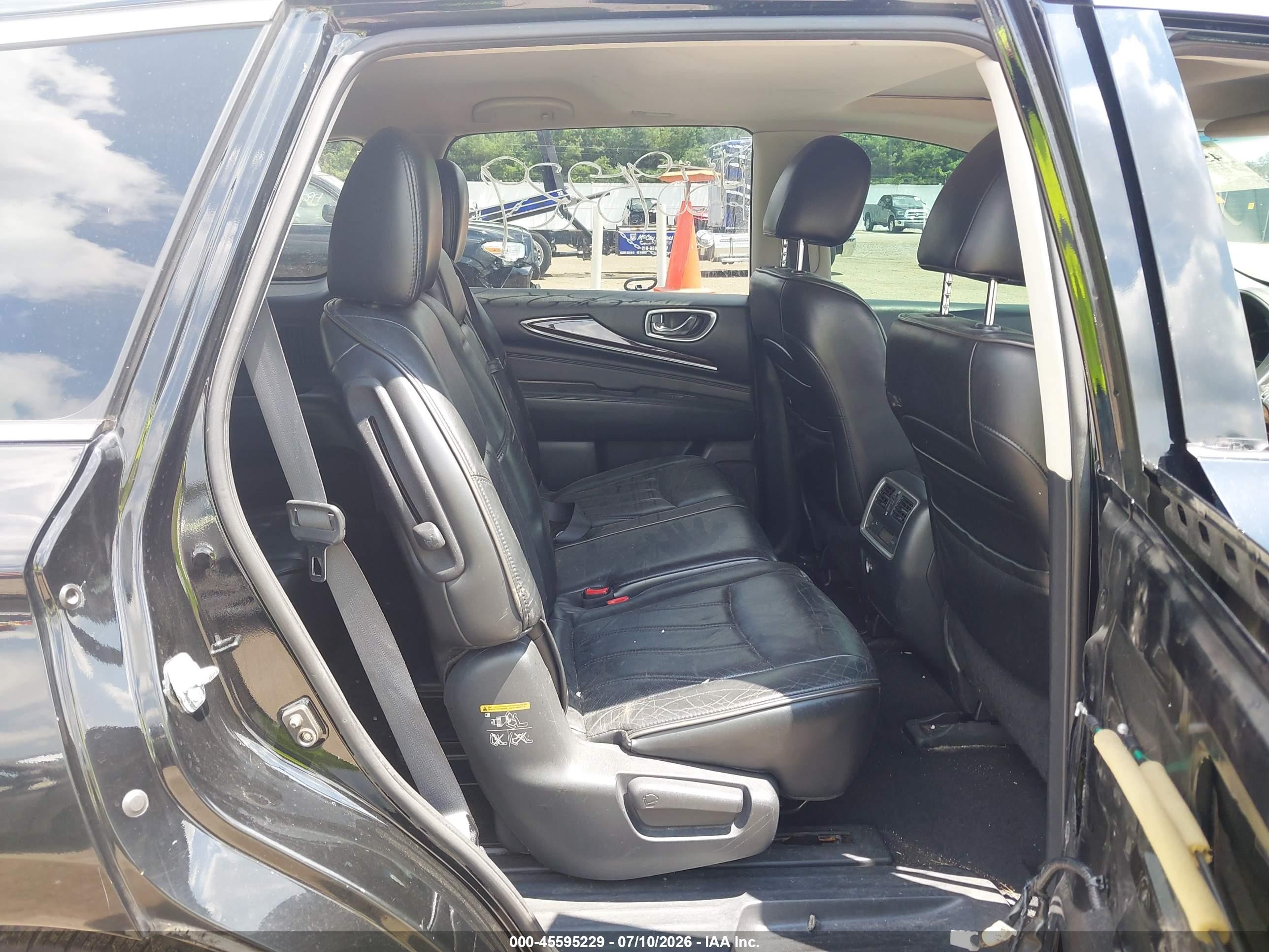 2013 Infiniti Jx35   Black vin: 5N1AL0MM0DC330634