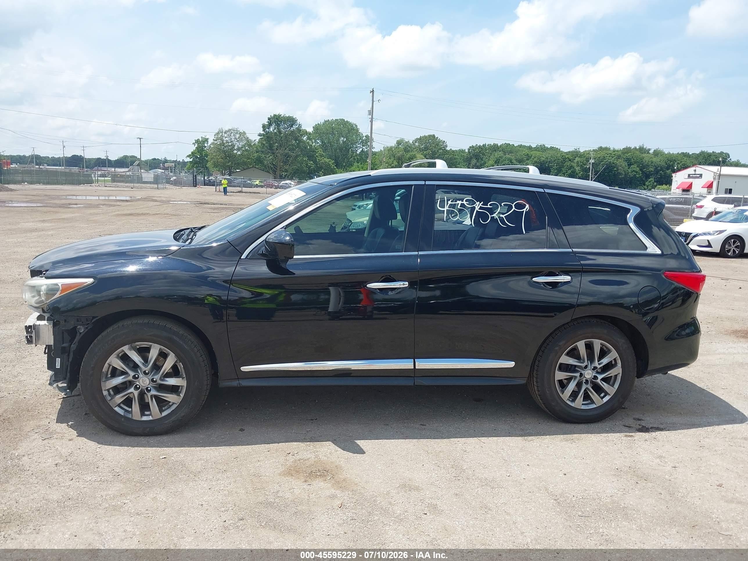 2013 Infiniti Jx35   Black vin: 5N1AL0MM0DC330634