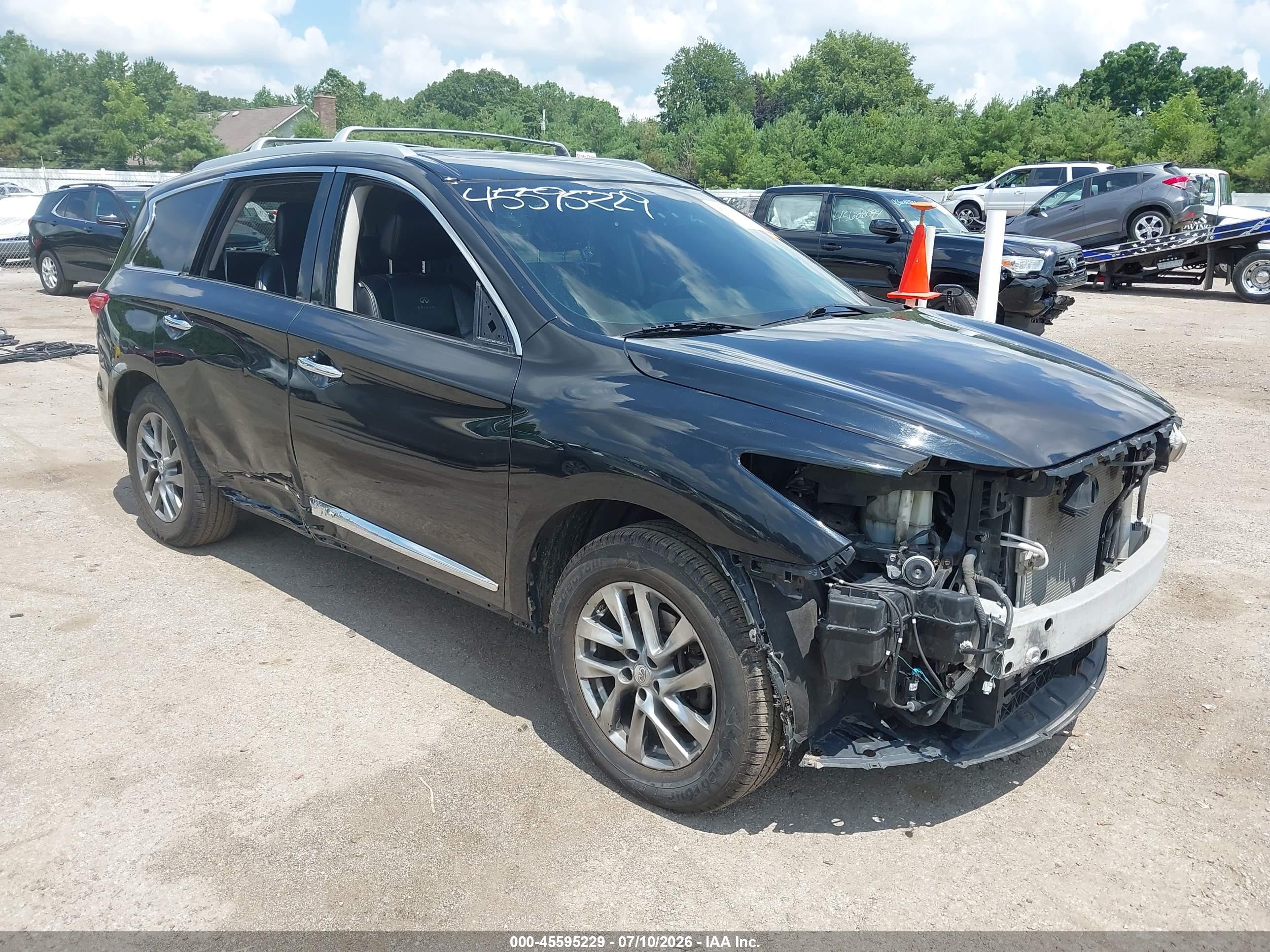 2013 Infiniti Jx35   Black vin: 5N1AL0MM0DC330634