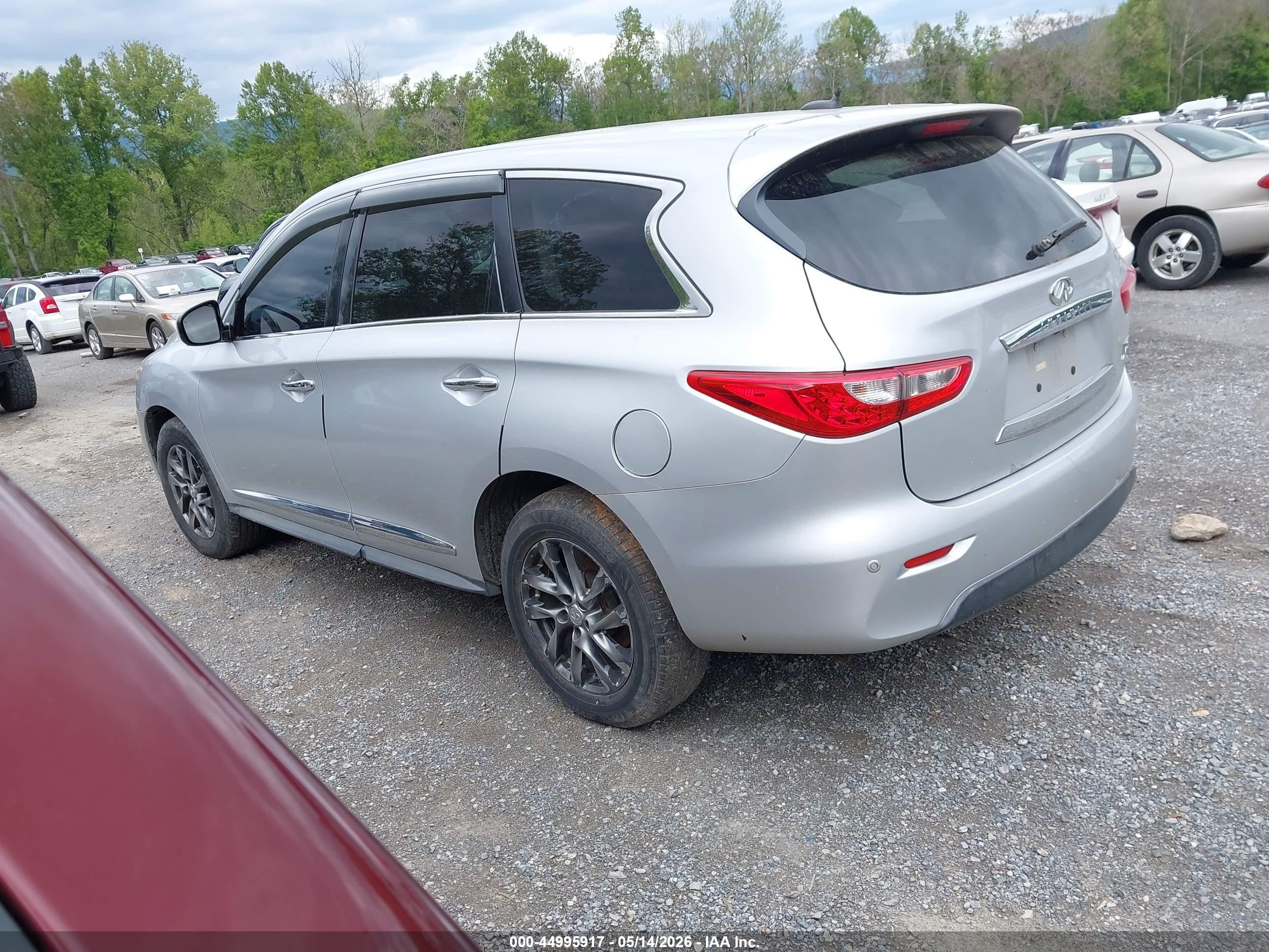2013 Infiniti Jx35   Серебряный vin: 5N1AL0MM0DC333680