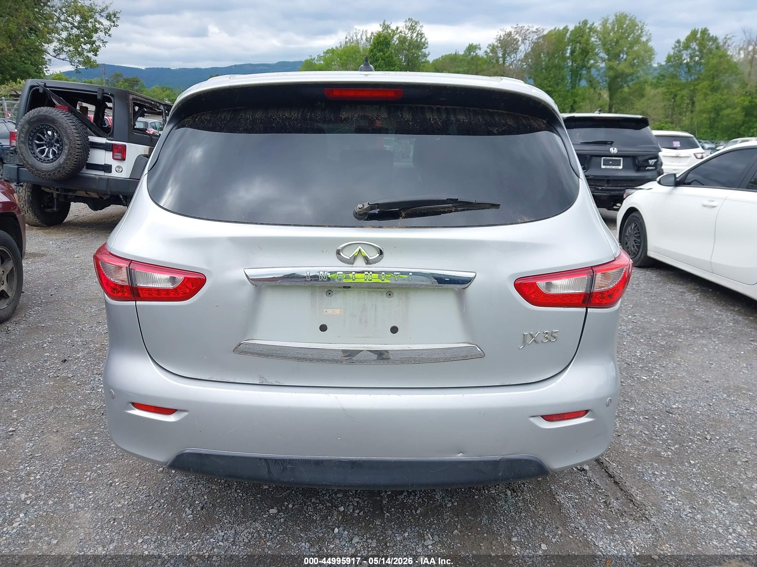 2013 Infiniti Jx35   Серебряный vin: 5N1AL0MM0DC333680